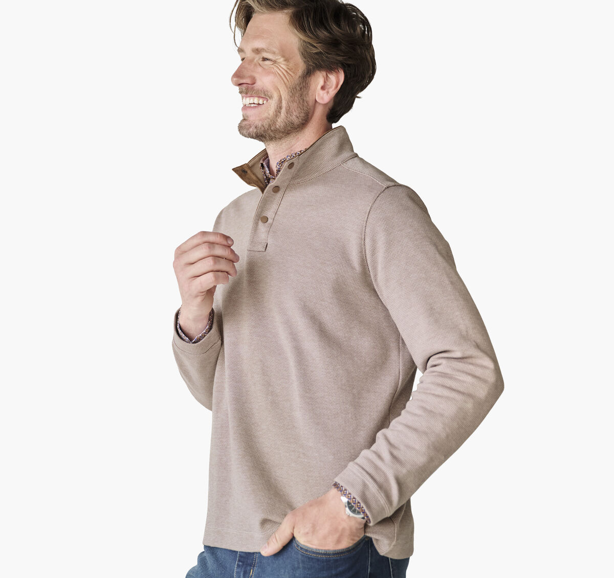 Westcott Quarter-Snap Pullover image number null