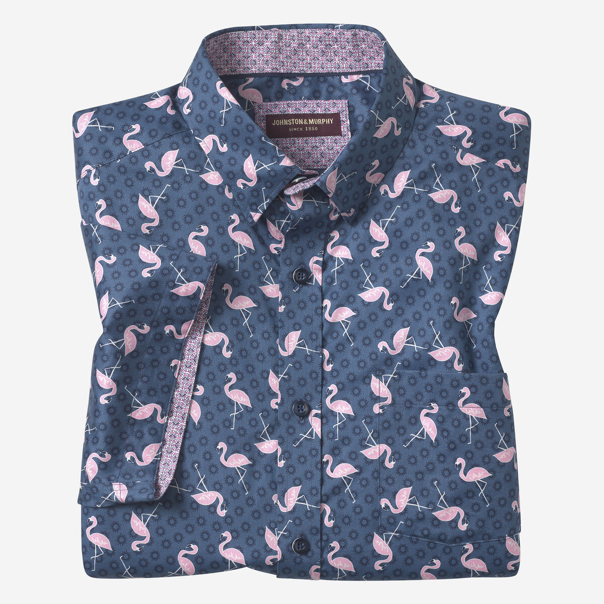 Printed Short-Sleeve Shirt image number null