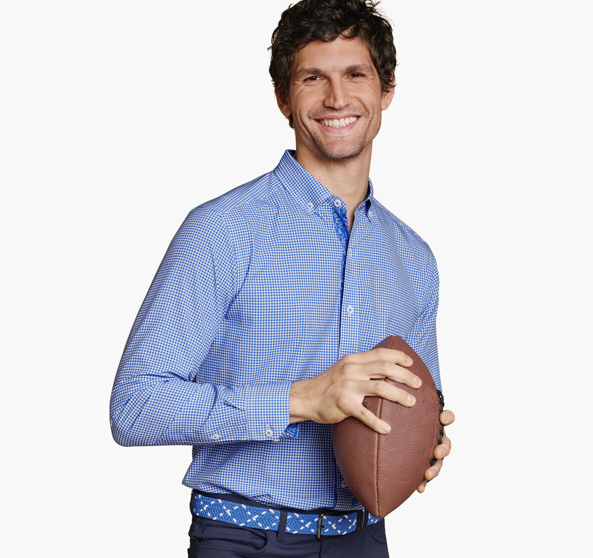 Game Day XC4&reg; Long-Sleeve Gingham Shirt image number null