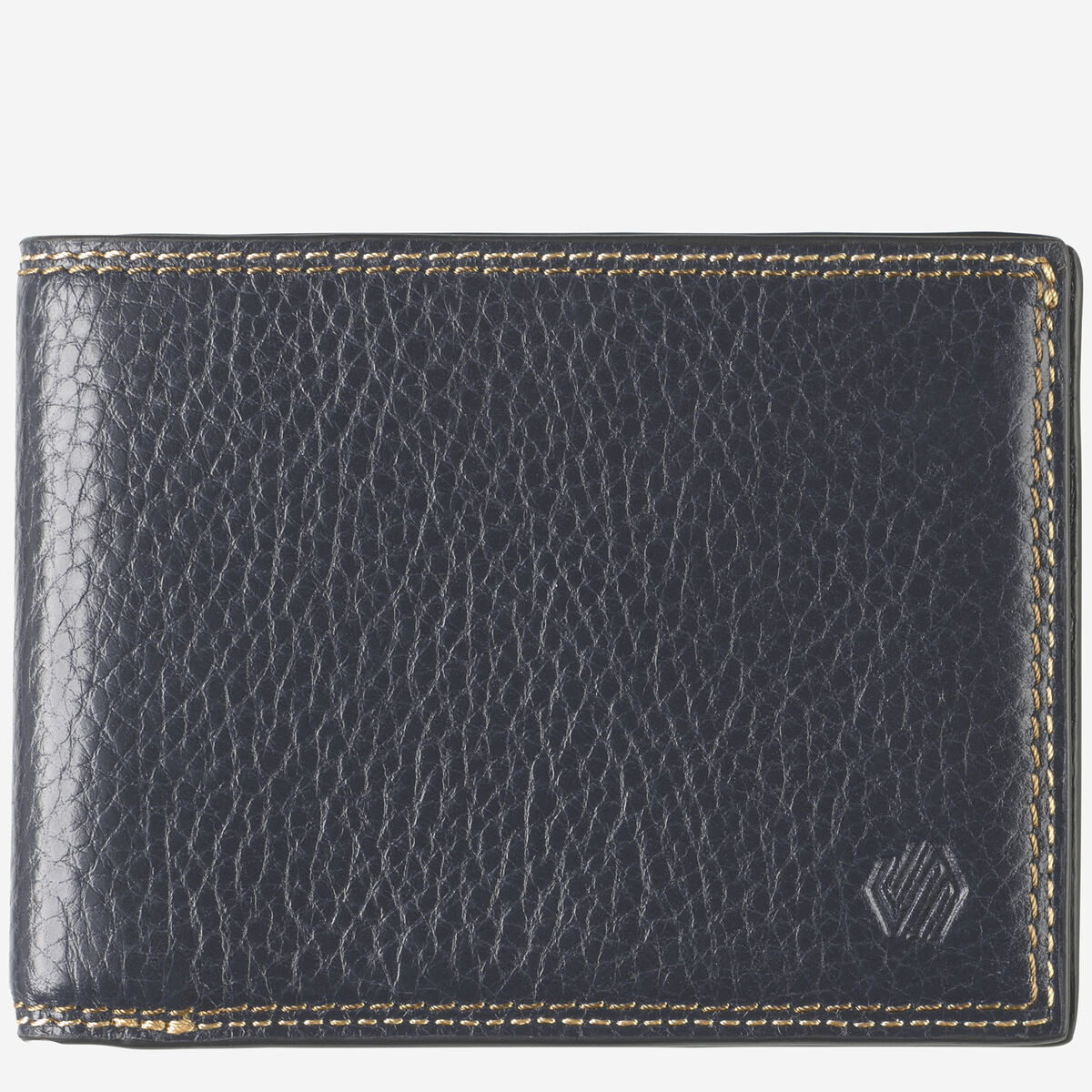 Double Contrast Stitch Billfold Wallet image number null
