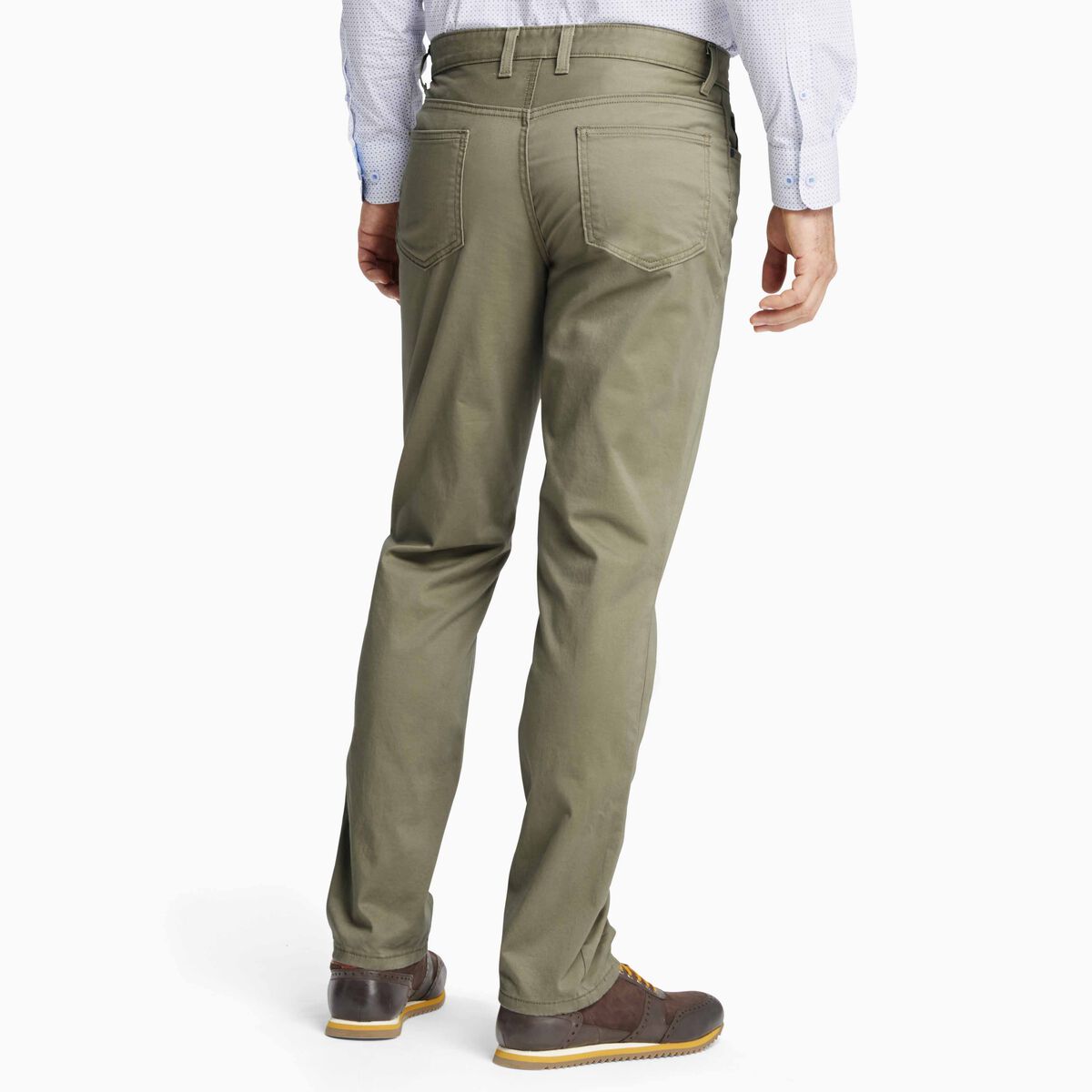 Slim Fit Five-Pocket Pants image number null
