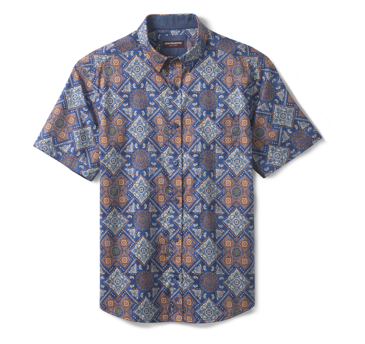 Logan Printed Short-Sleeve Shirt image number null