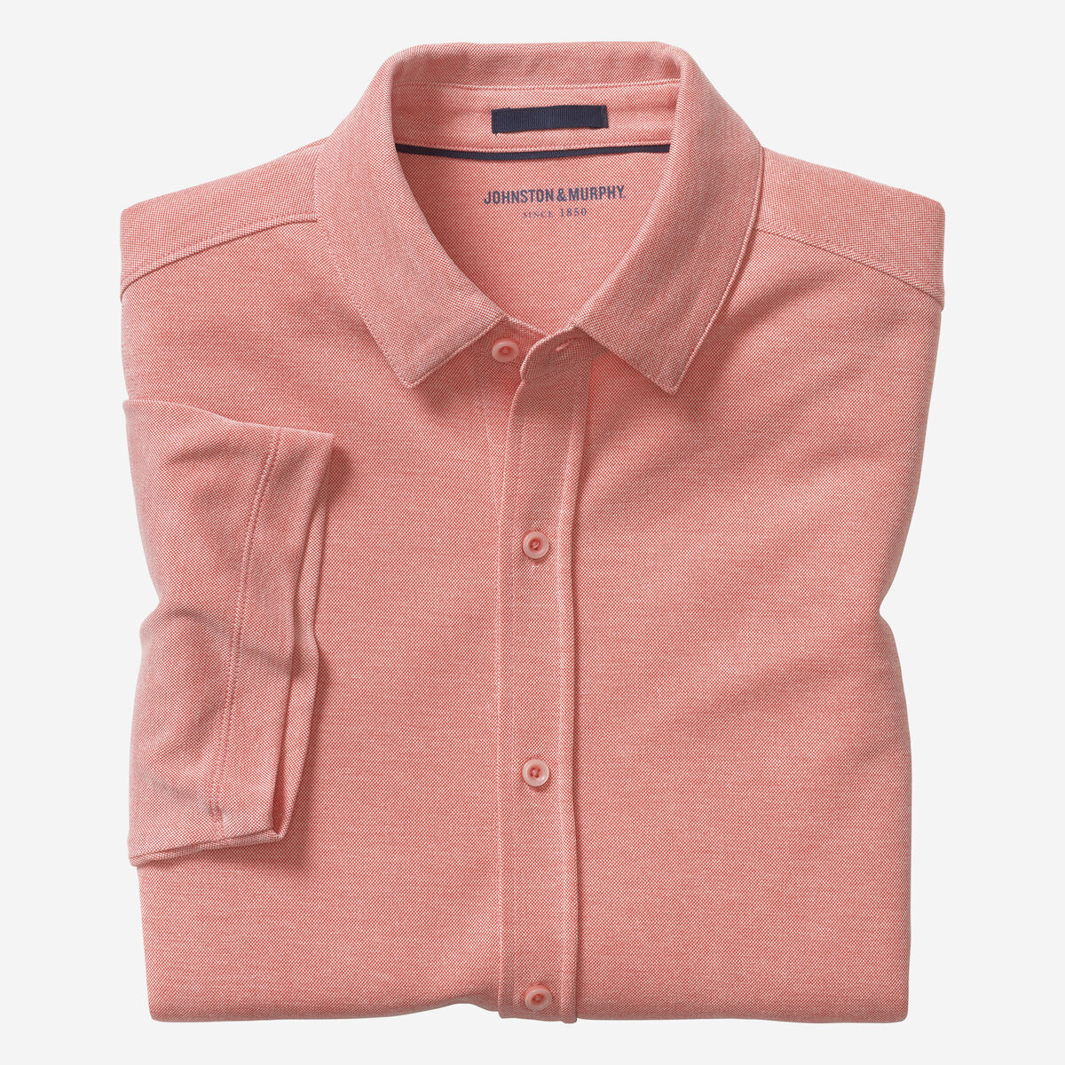 Vintage Birdseye Button-Front Shirt image number null