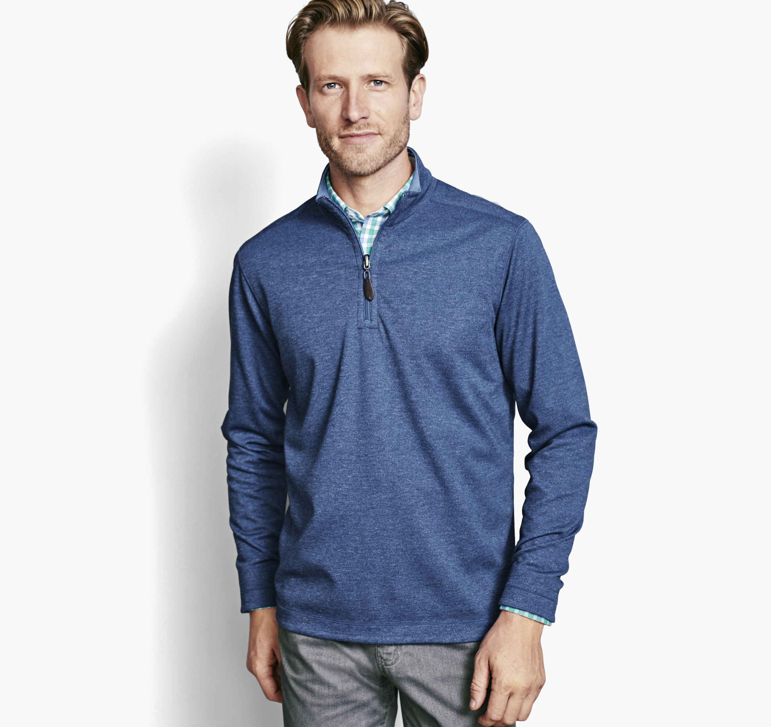 Men's XC4® Reversible Quarter-Zip | Johnston & Murphy