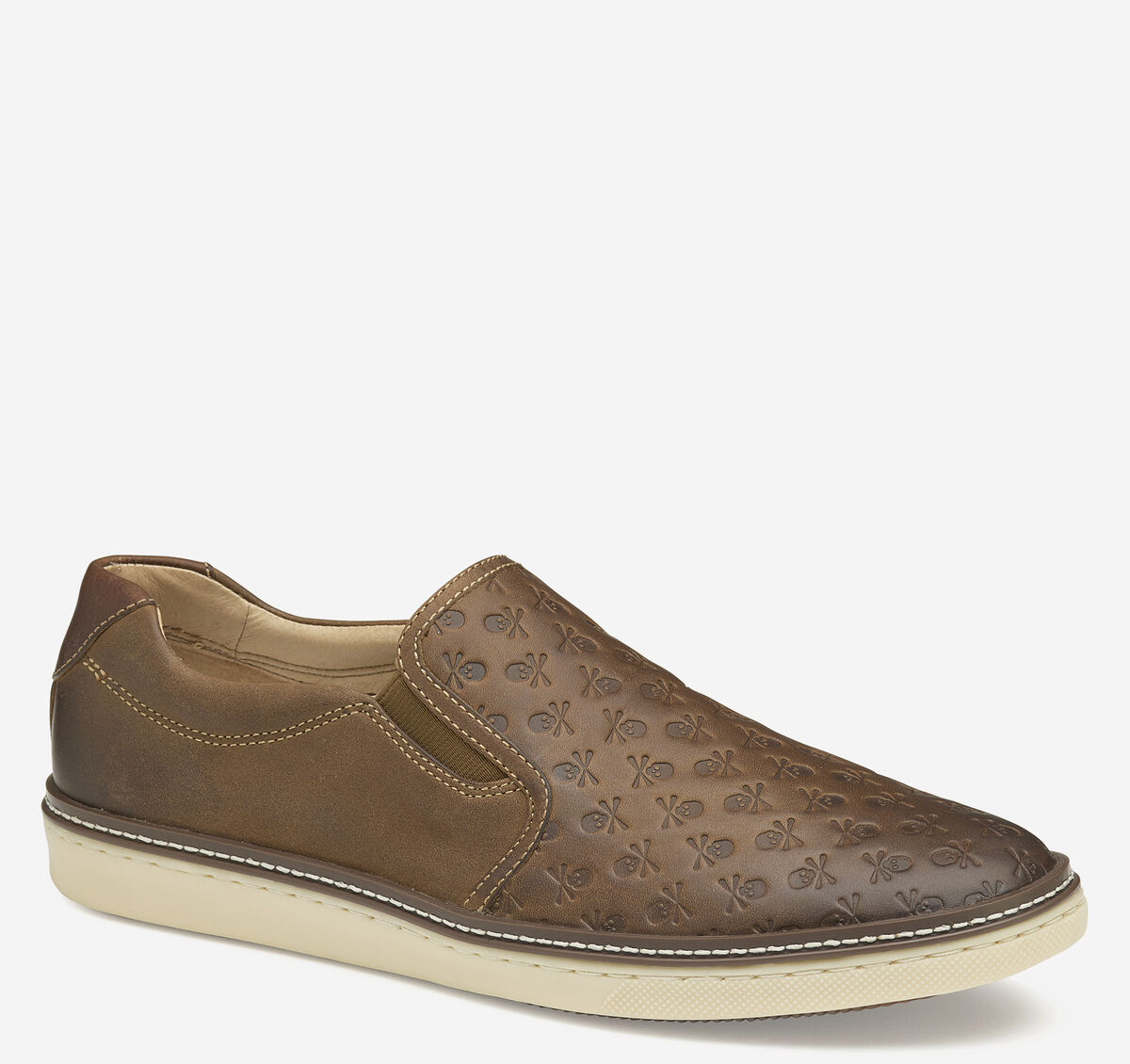 McGuffey Skull Embossed Slip-On image number null