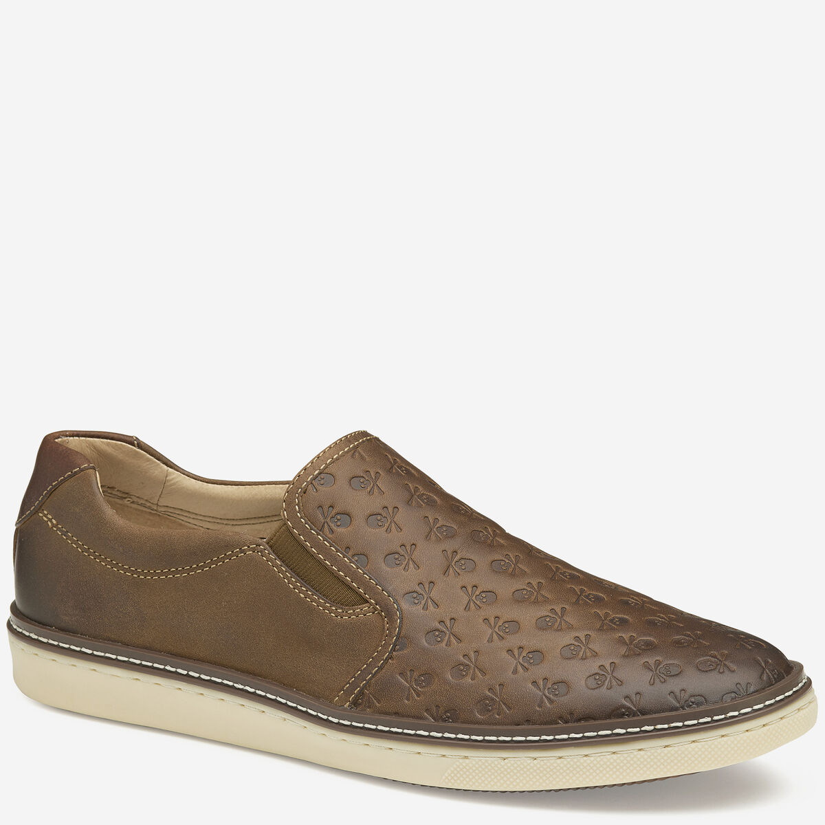 McGuffey Skull Embossed Slip-On image number null