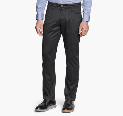 Nolan Five-Pocket Pants - Black