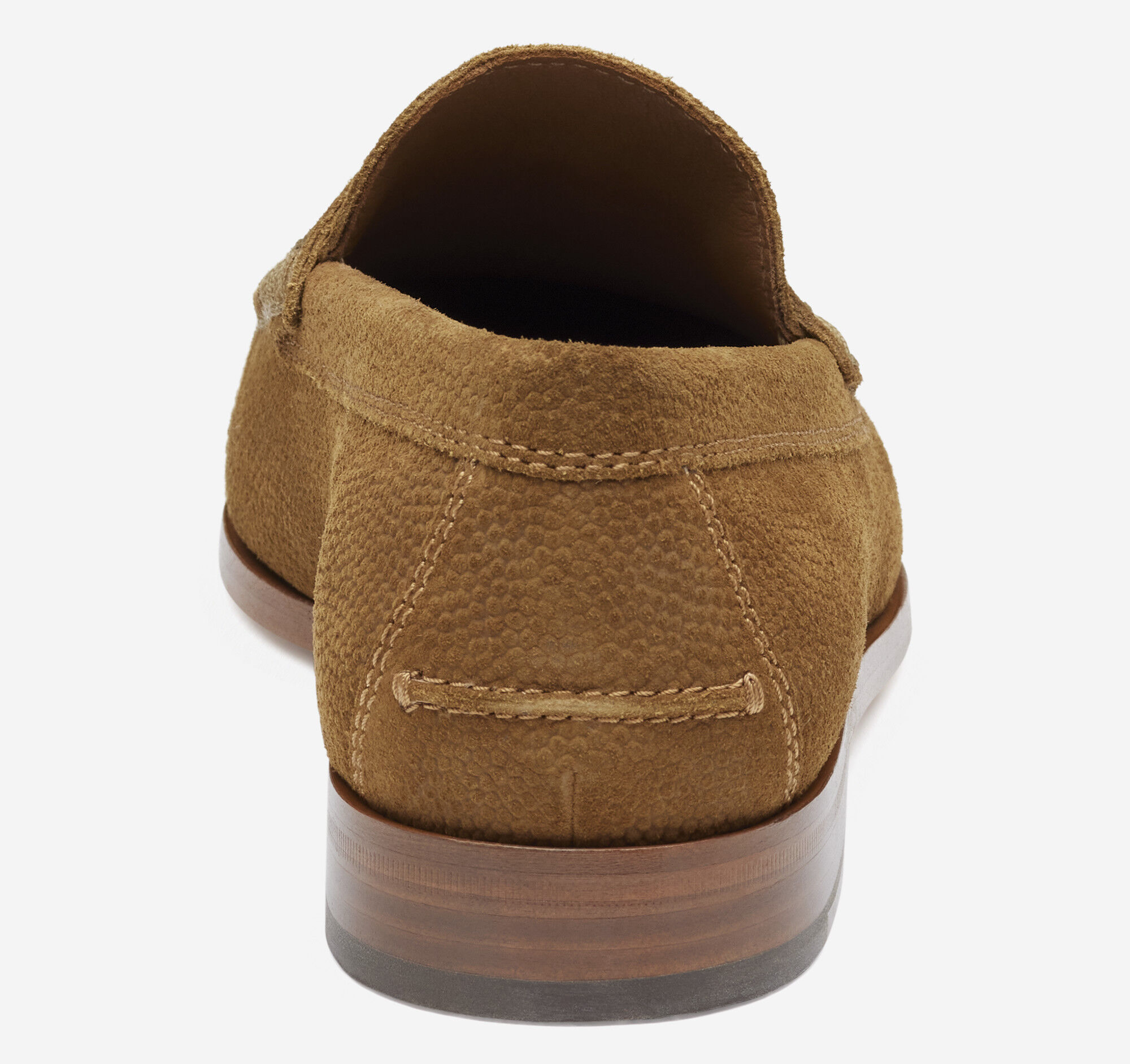 Men's Baldwin Penny Loafer in Snuff English Suede | Johnston & Murphy