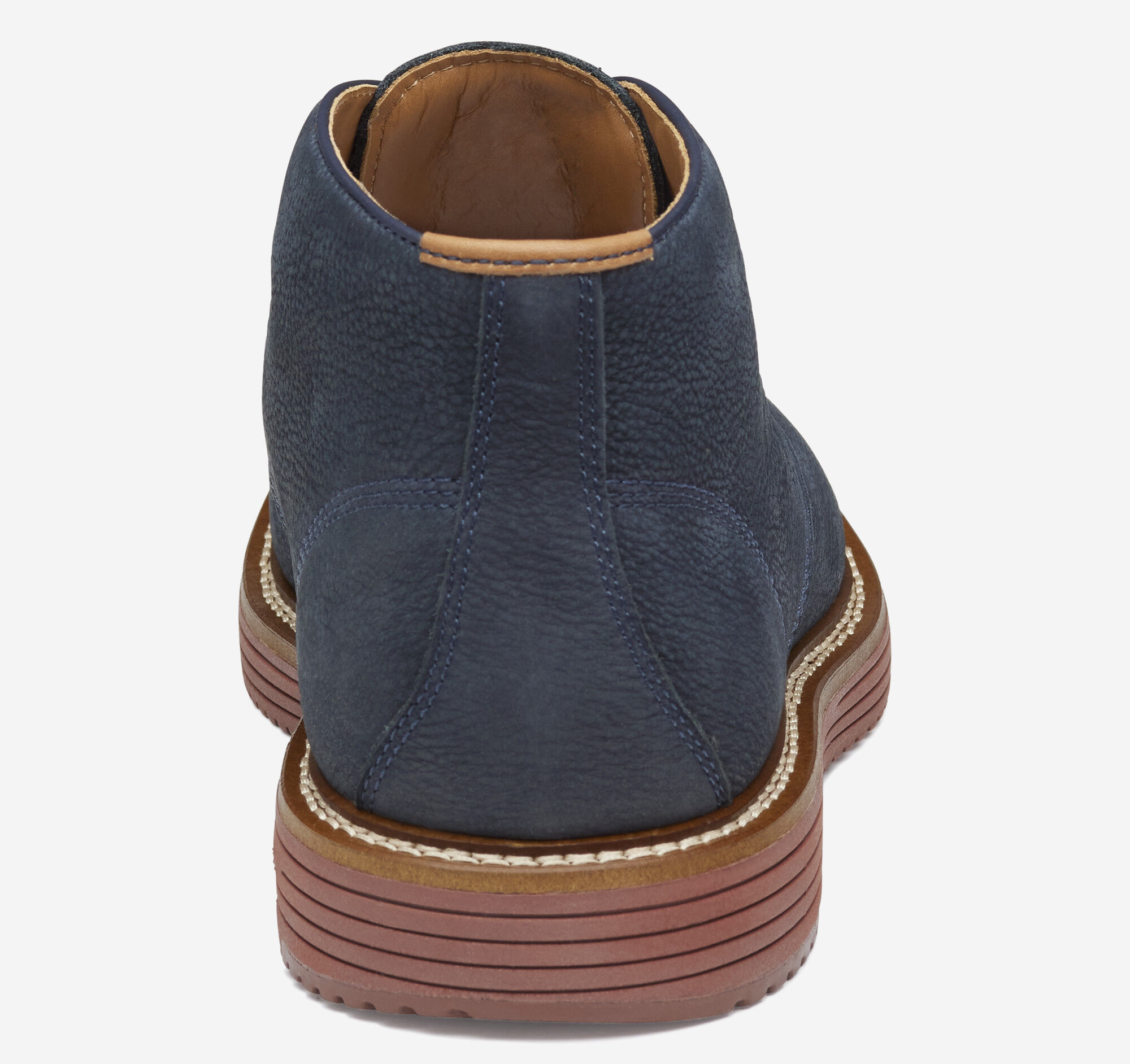 Men's Upton Chukka in Navy Nubuck | Johnston & Murphy