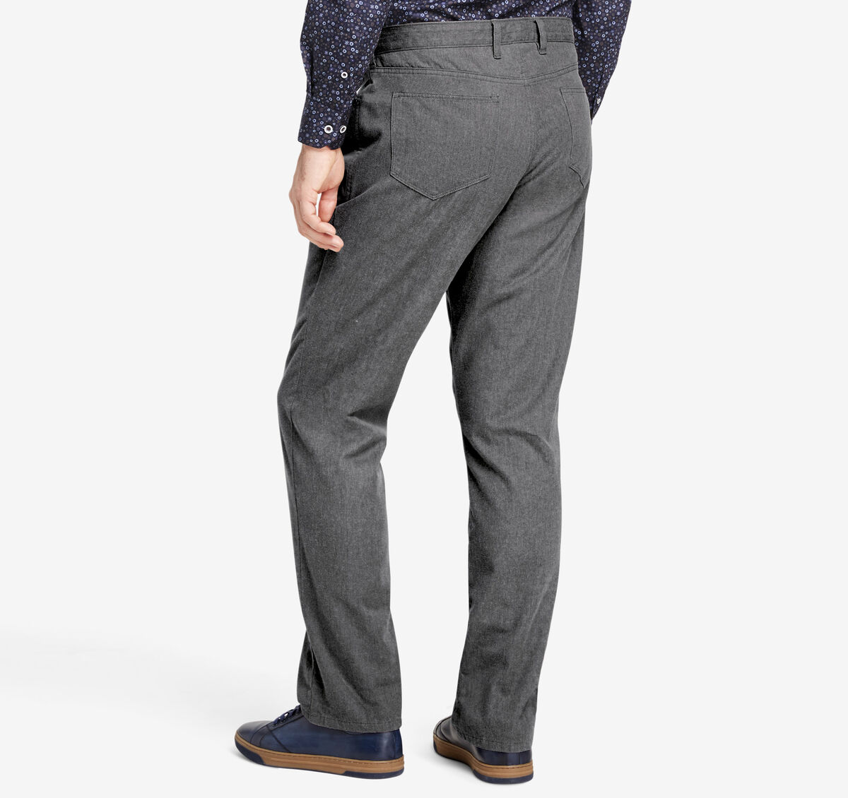 Regular Fit Brushed Heather Pants image number null