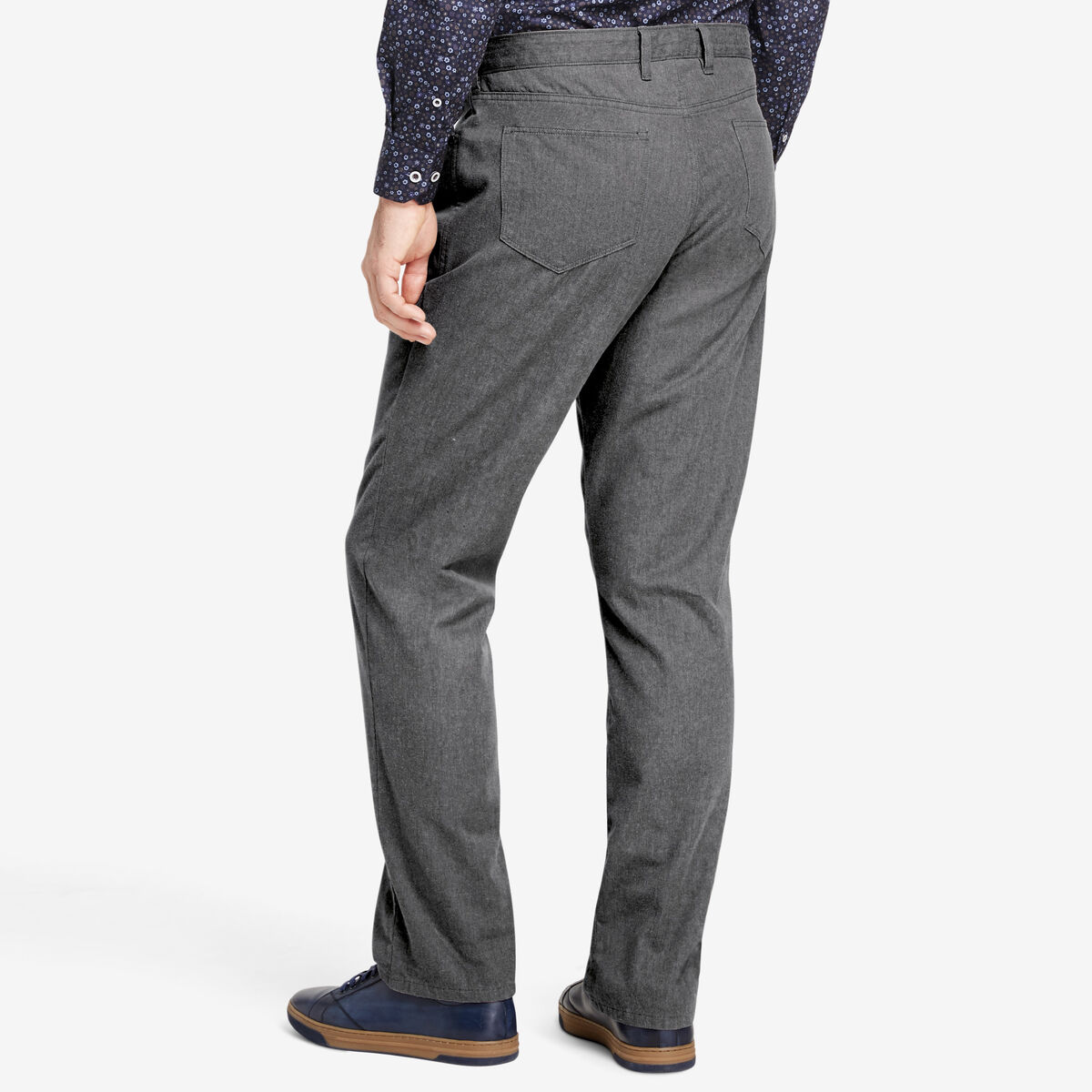 Regular Fit Brushed Heather Pants image number null