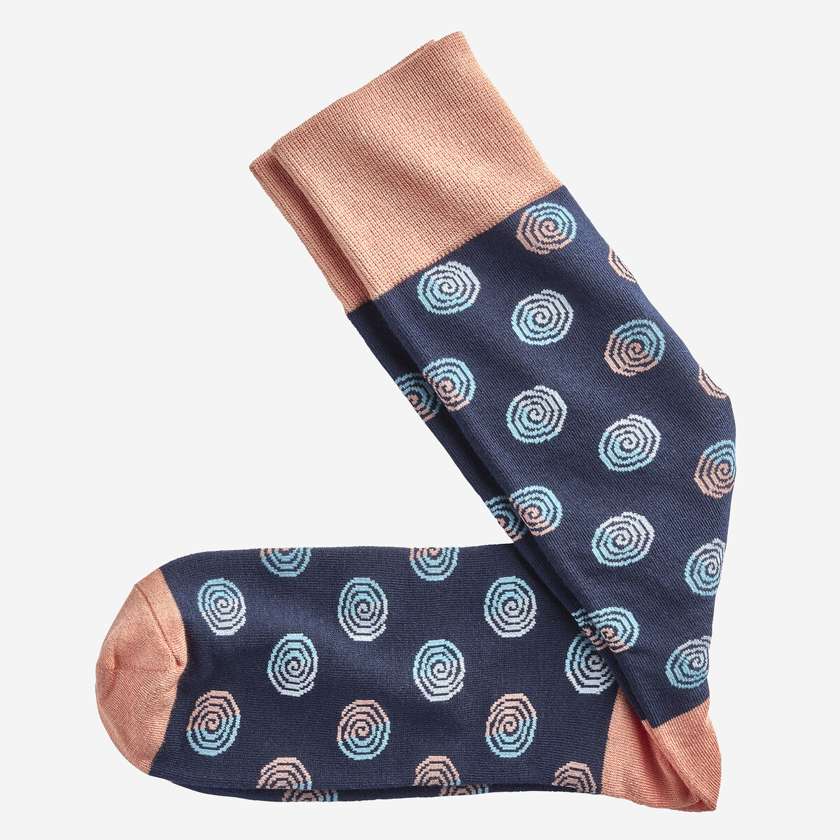 Retro Swirls Sock image number null