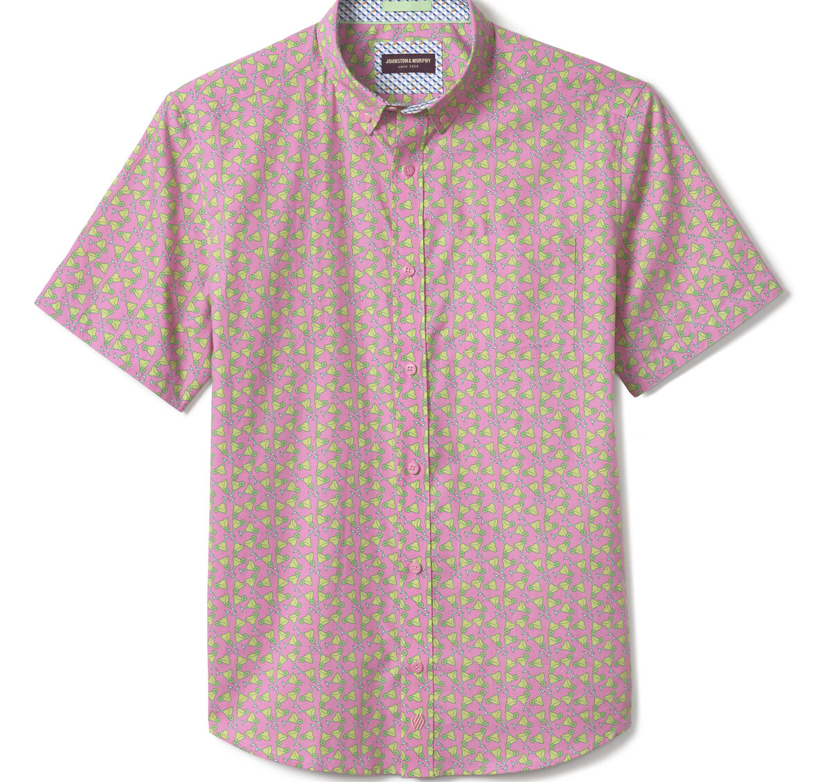 Printed Cotton Short-Sleeve Shirt image number null