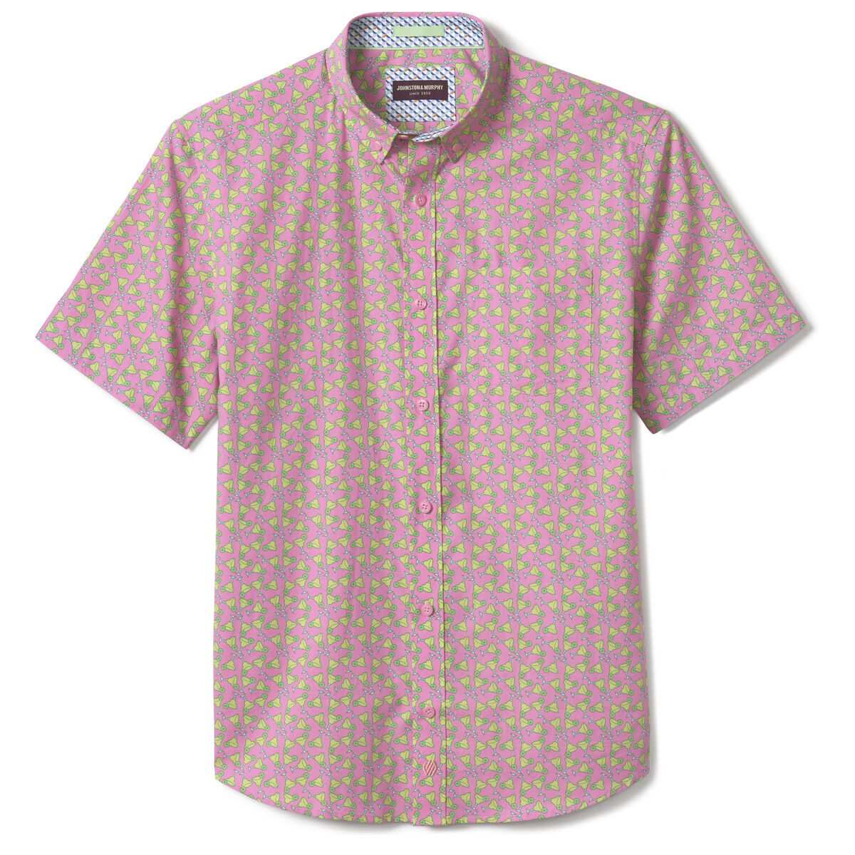 Printed Cotton Short-Sleeve Shirt image number null