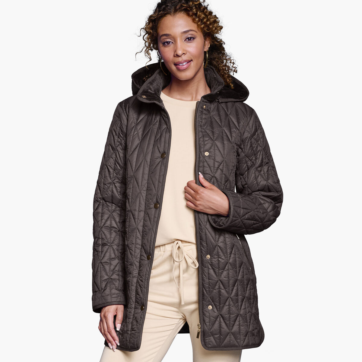 Quilted Coat image number null