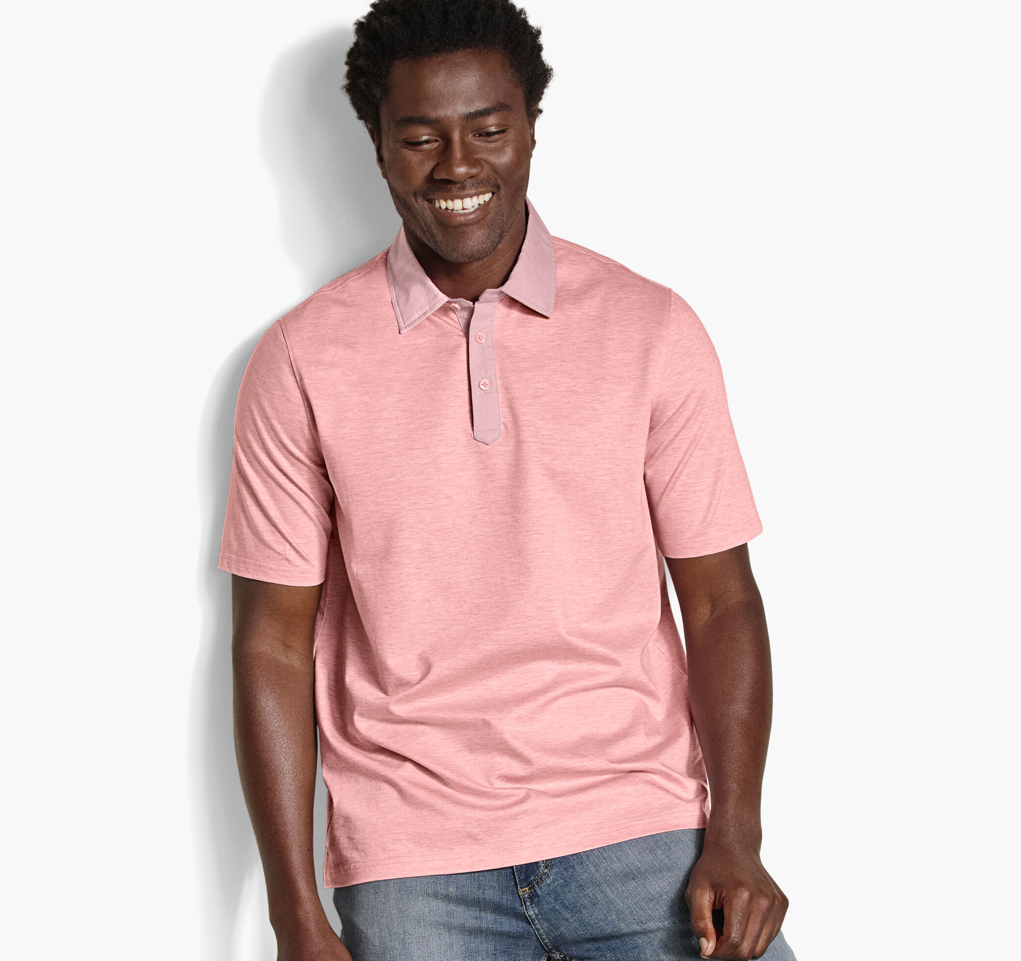RALPH LAUREN｜マゼンダピンク ポニー刺繍 リネンシャツ M Men's Conrad Oxford Polo | Johnston & Murphy