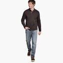 Knit Jacquard Quarter-Snap Pullover image number null
