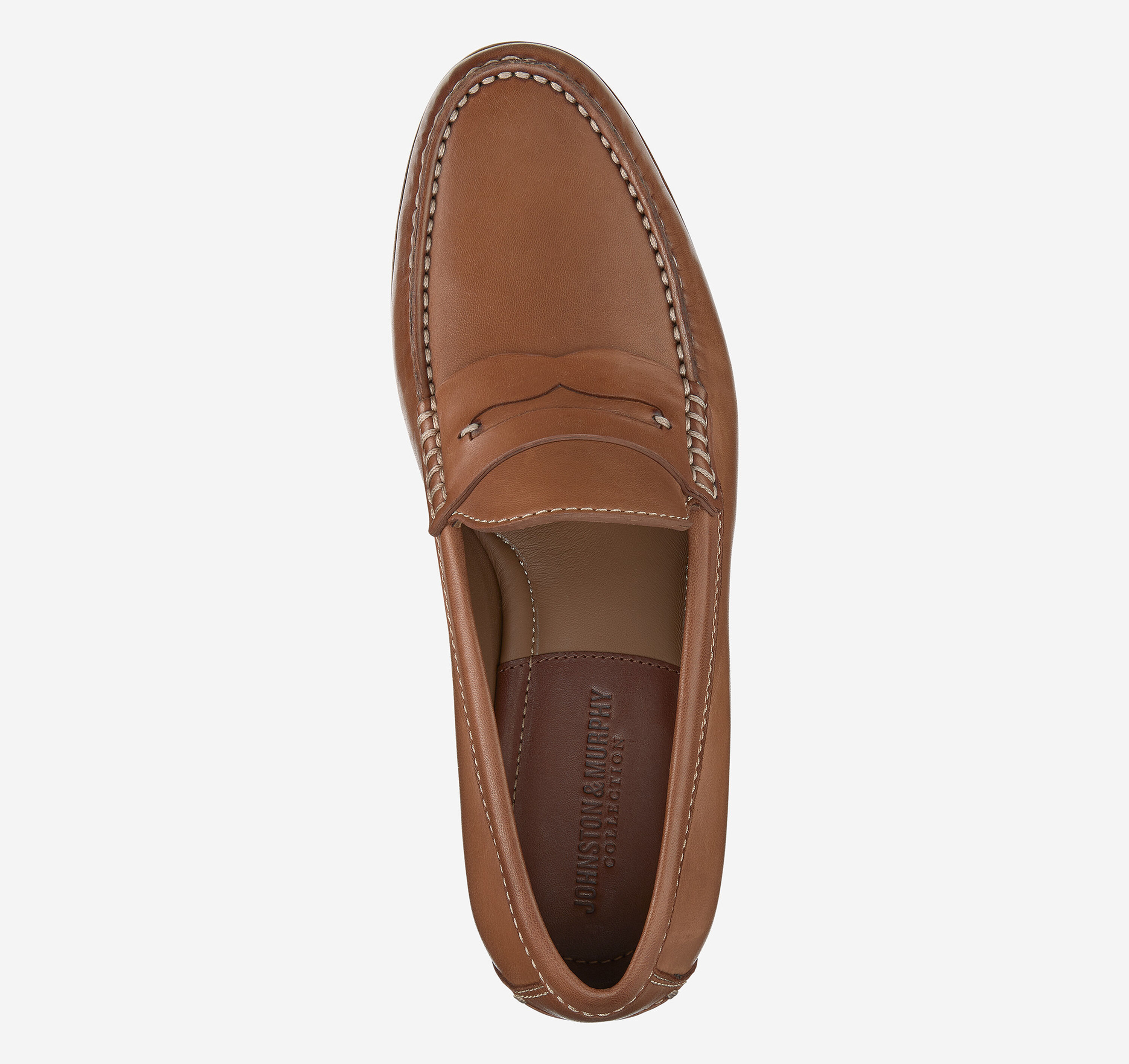 Johnston & Murphy Sheepskin Leather Penny Loafers Career Loafers Men main image 4