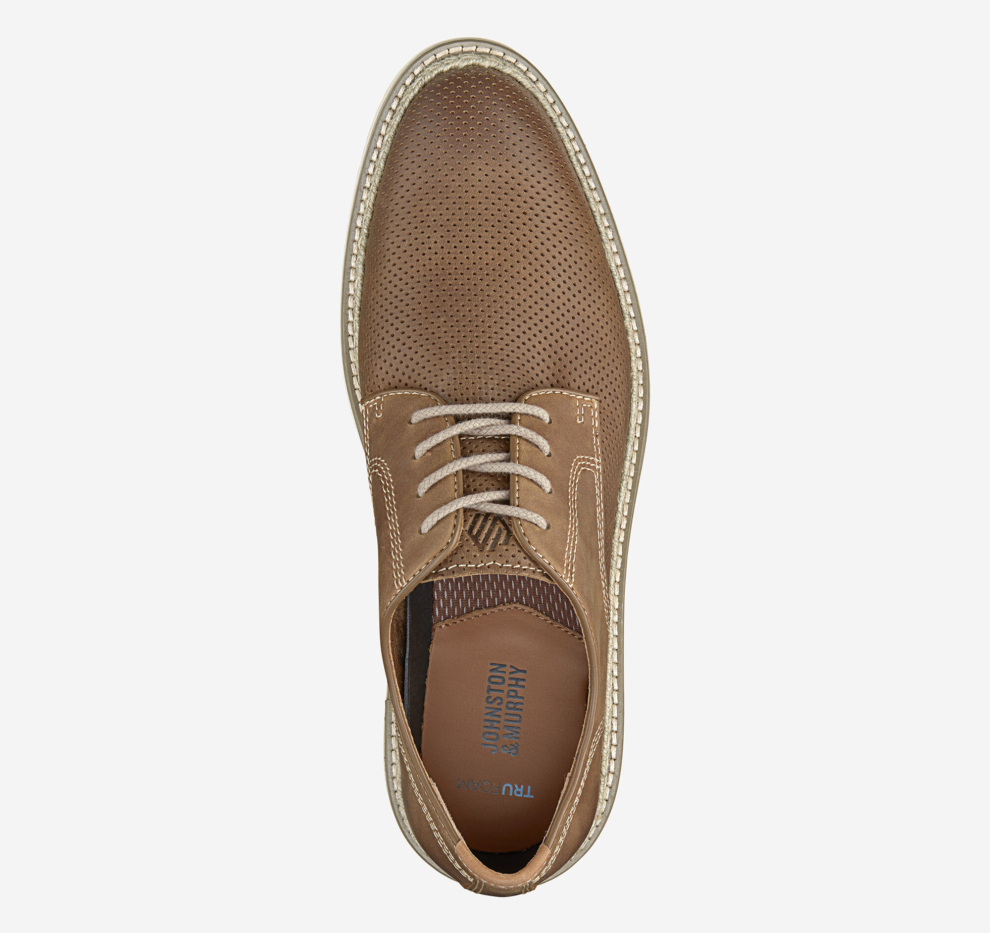 (取寄) ジョンストン&マーフィー メンズ アップトン パーフェド プレーン トゥ Johnston & Murphy men Upton Perfed Plain Toe Brown Men's Upton Perfed Plain Toe in Brown Oiled Full Grain | Johnston