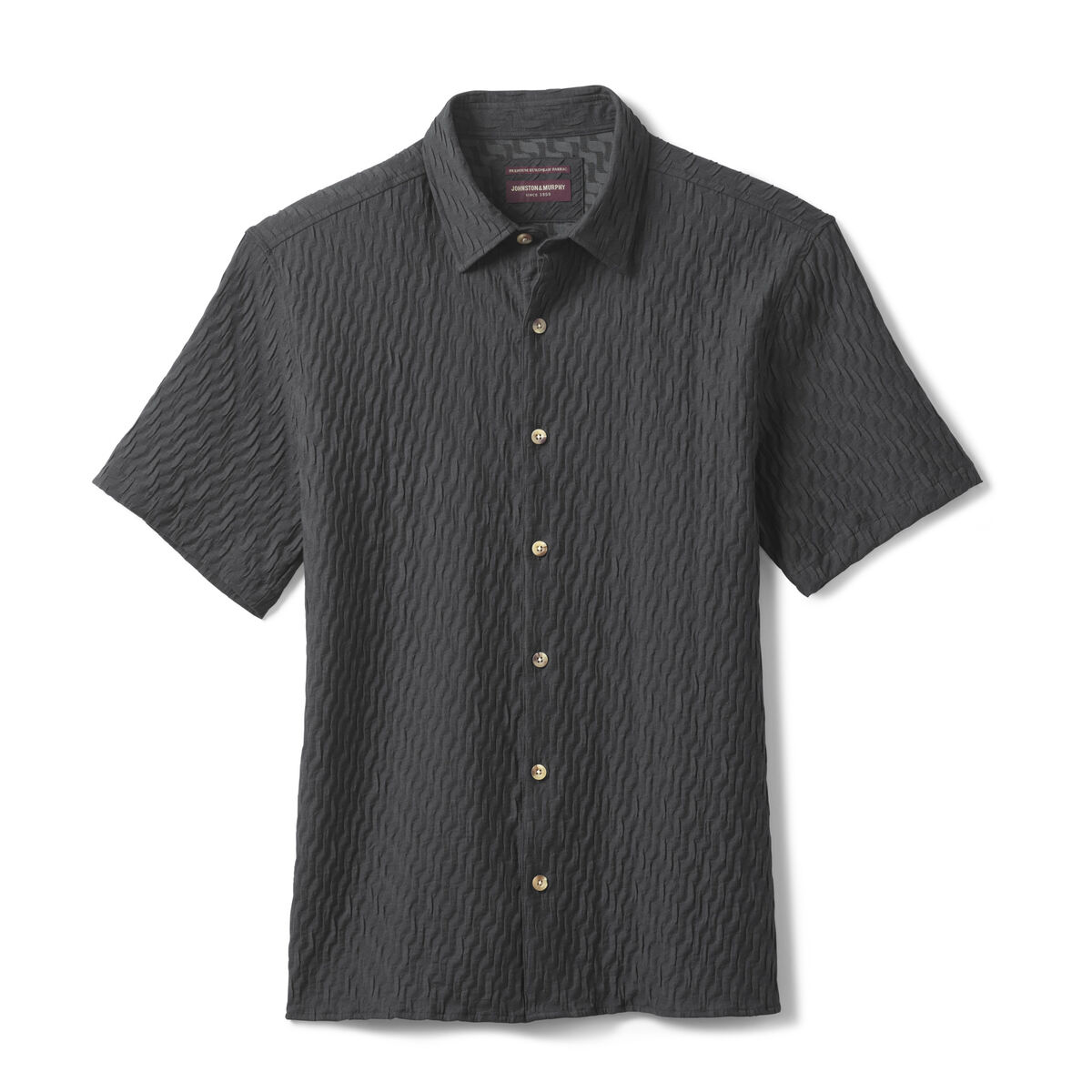 Monterey Textured Short-Sleeve Shirt image number null