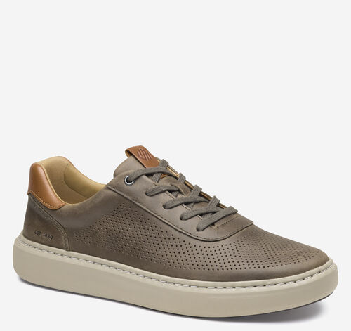 Anders Perfed U-Throat - Dark Taupe Oiled Full-Grain Leather