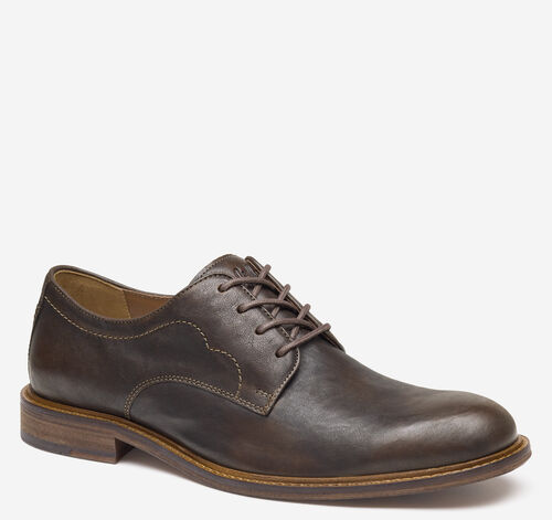 Ripley Plain Toe - Dark Brown Bomber Leather