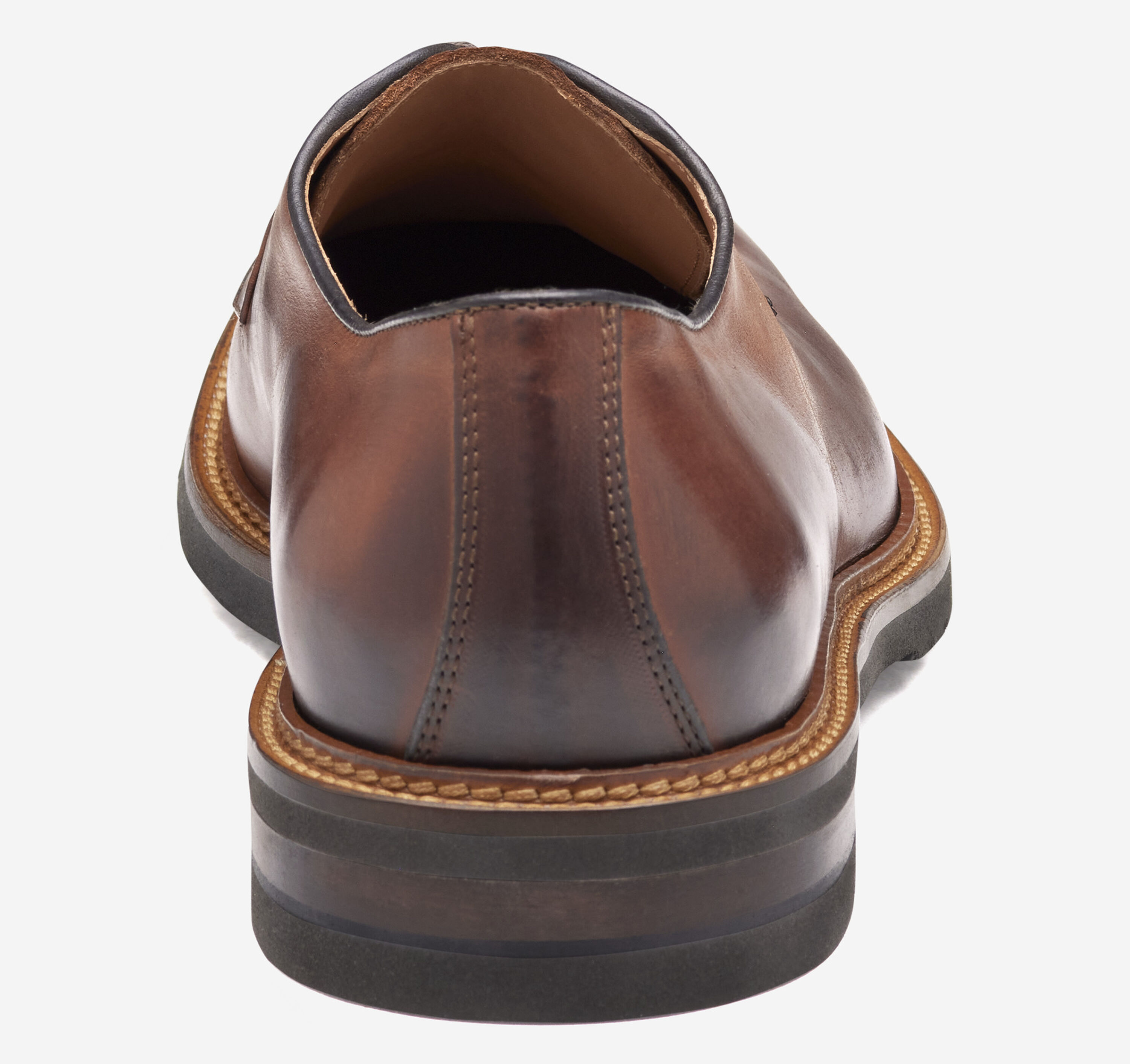 Johnston Murphy Men\'s Shoes Blue Brown Suede Made Italy Plain Toe Oxfords Sz 12 Johnston & Murphy Men main image 3