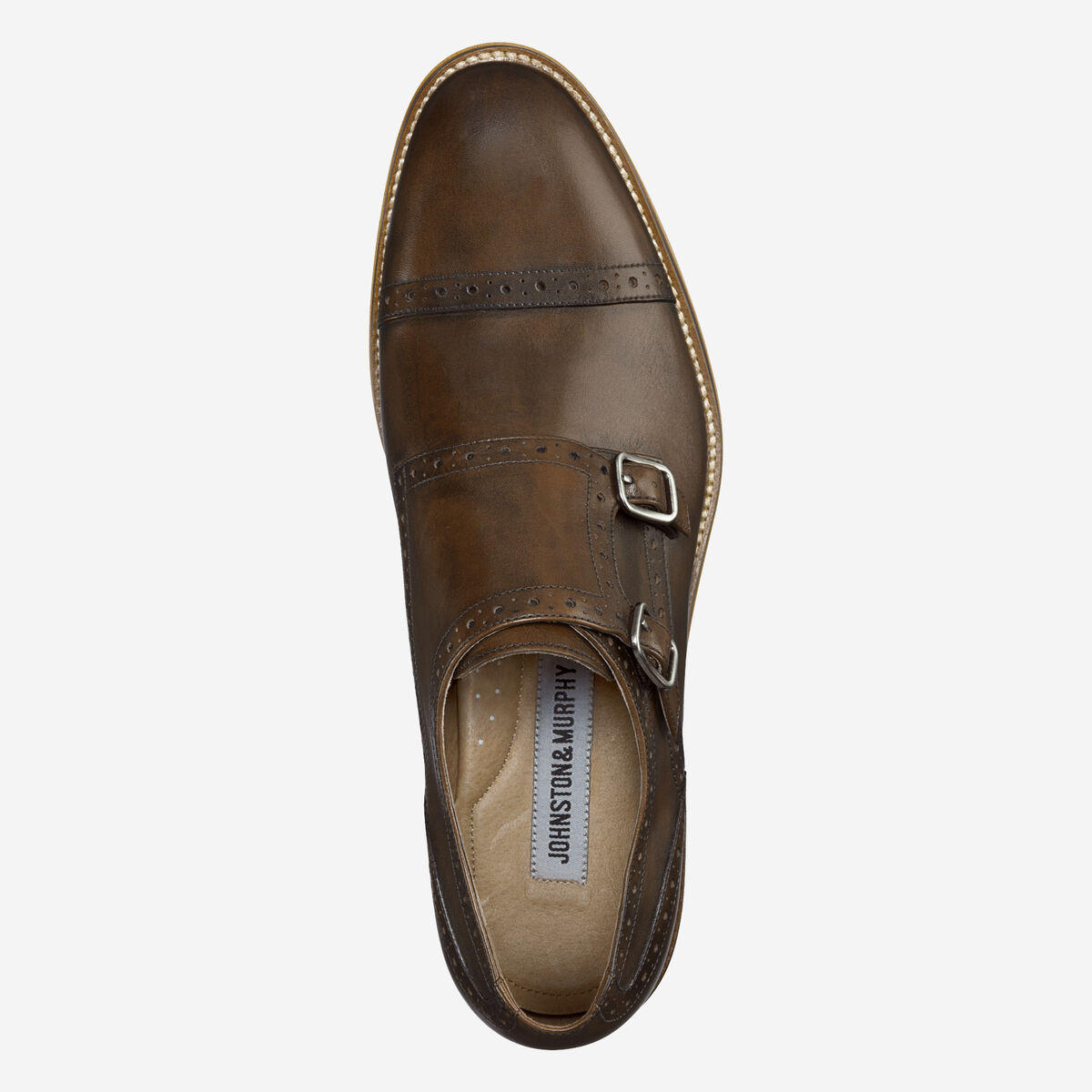 Conard Double Buckle Monk Strap image number null