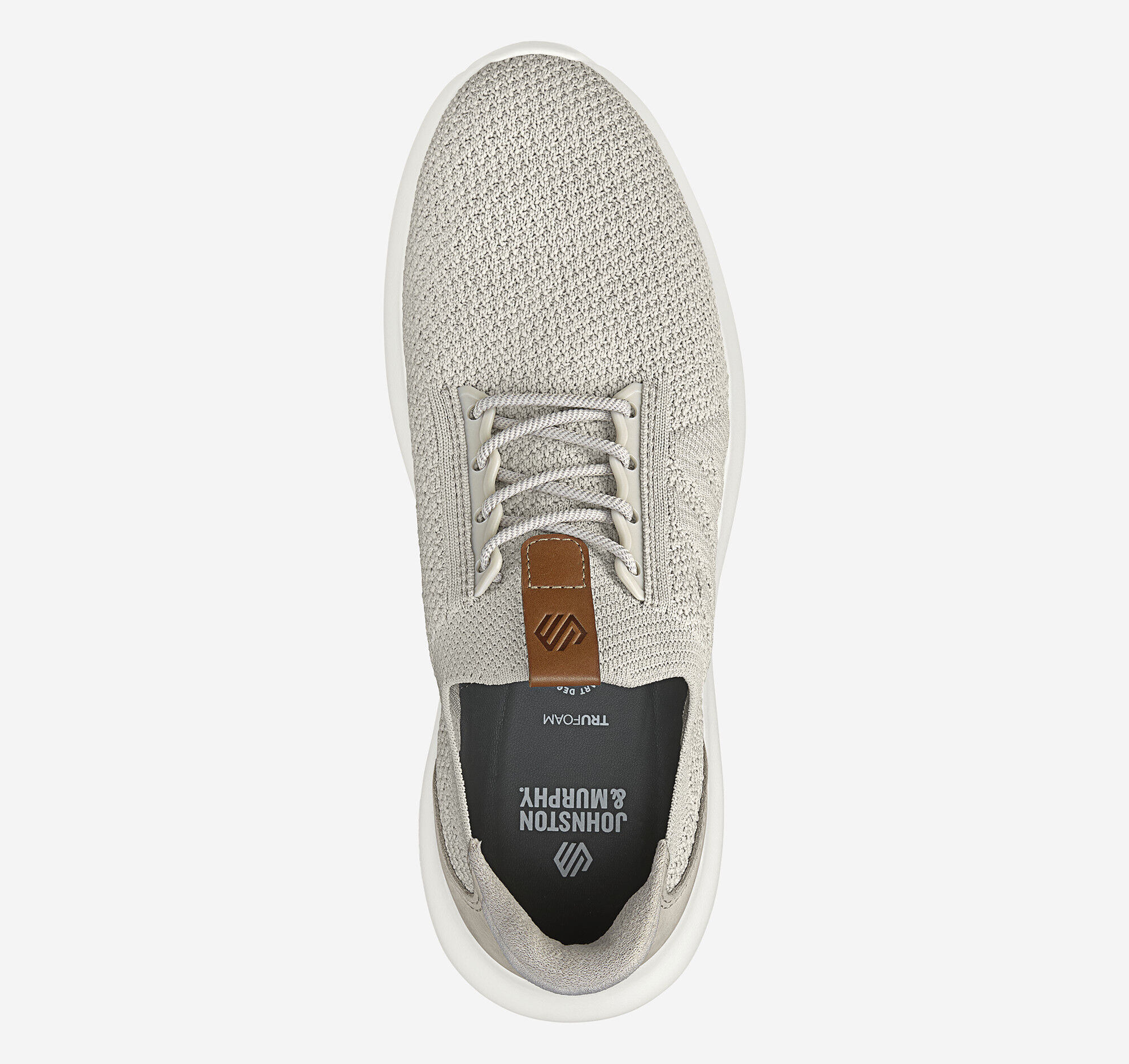Men's Amherst 2.0 Icon Knit in Beige Knit | Johnston & Murphy
