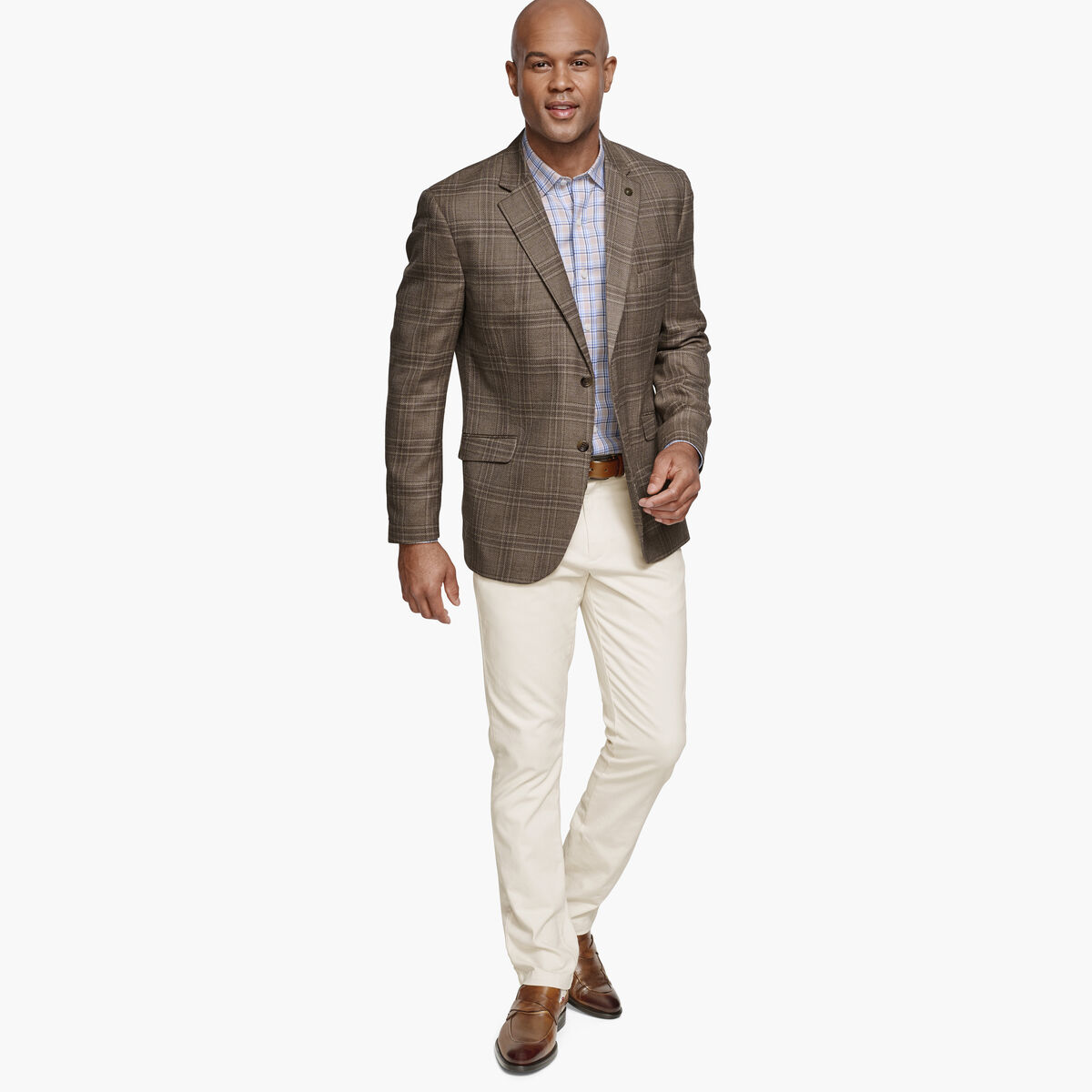 Dress Plaid Blazer image number null