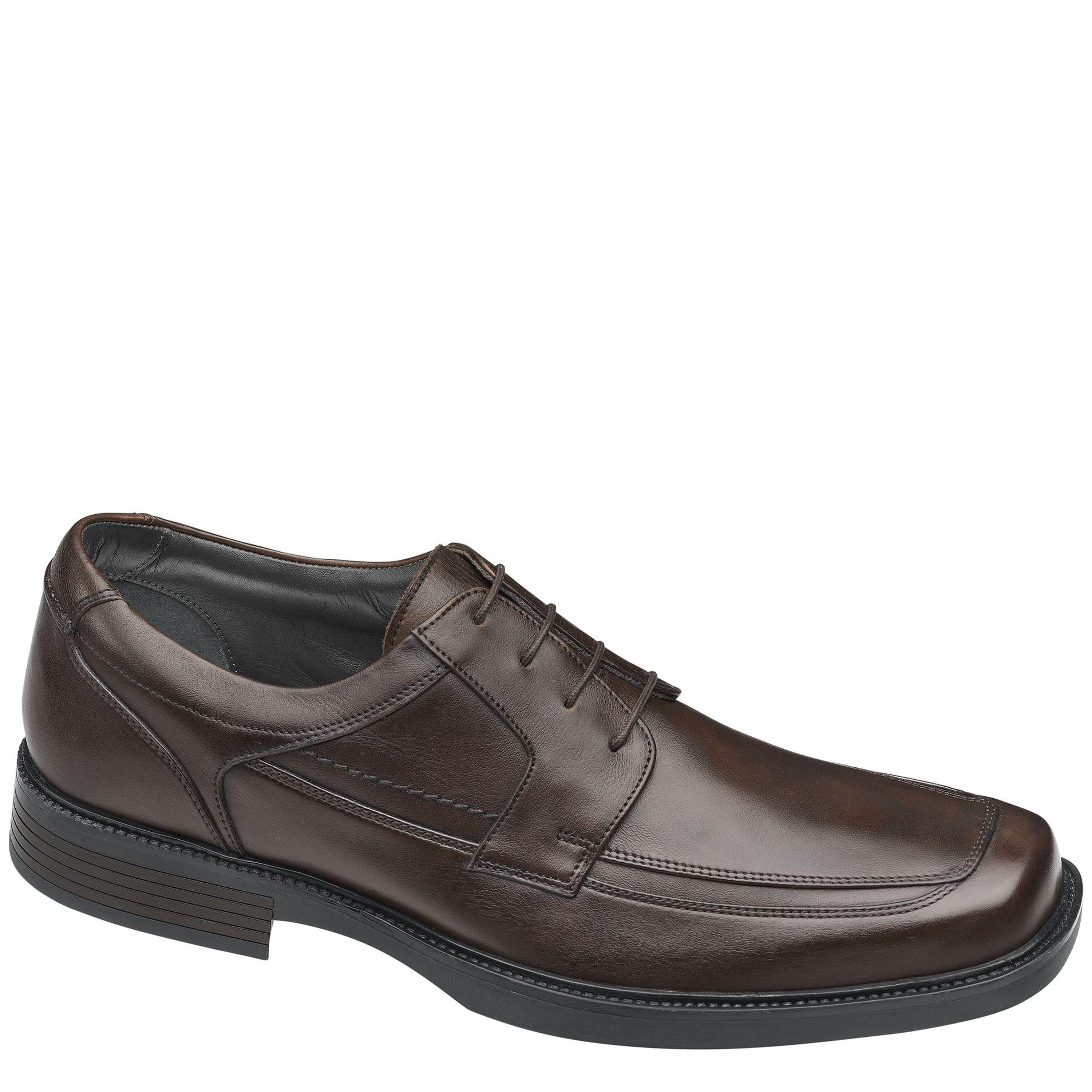 Johnston and Murphy Norvell Moc Toe Men’s Leather Dress Shoes Size 8.5 Brown Johnston & Murphy Norvell Moc Toe Men main image 3