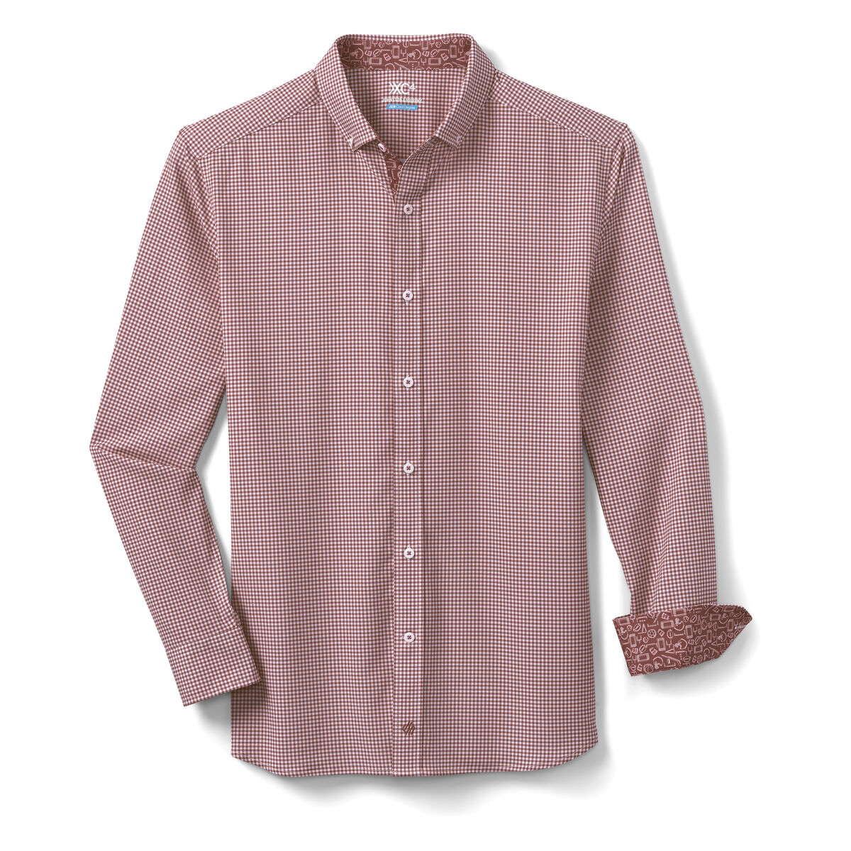 Game Day XC4® Long-Sleeve Gingham Shirt image number null