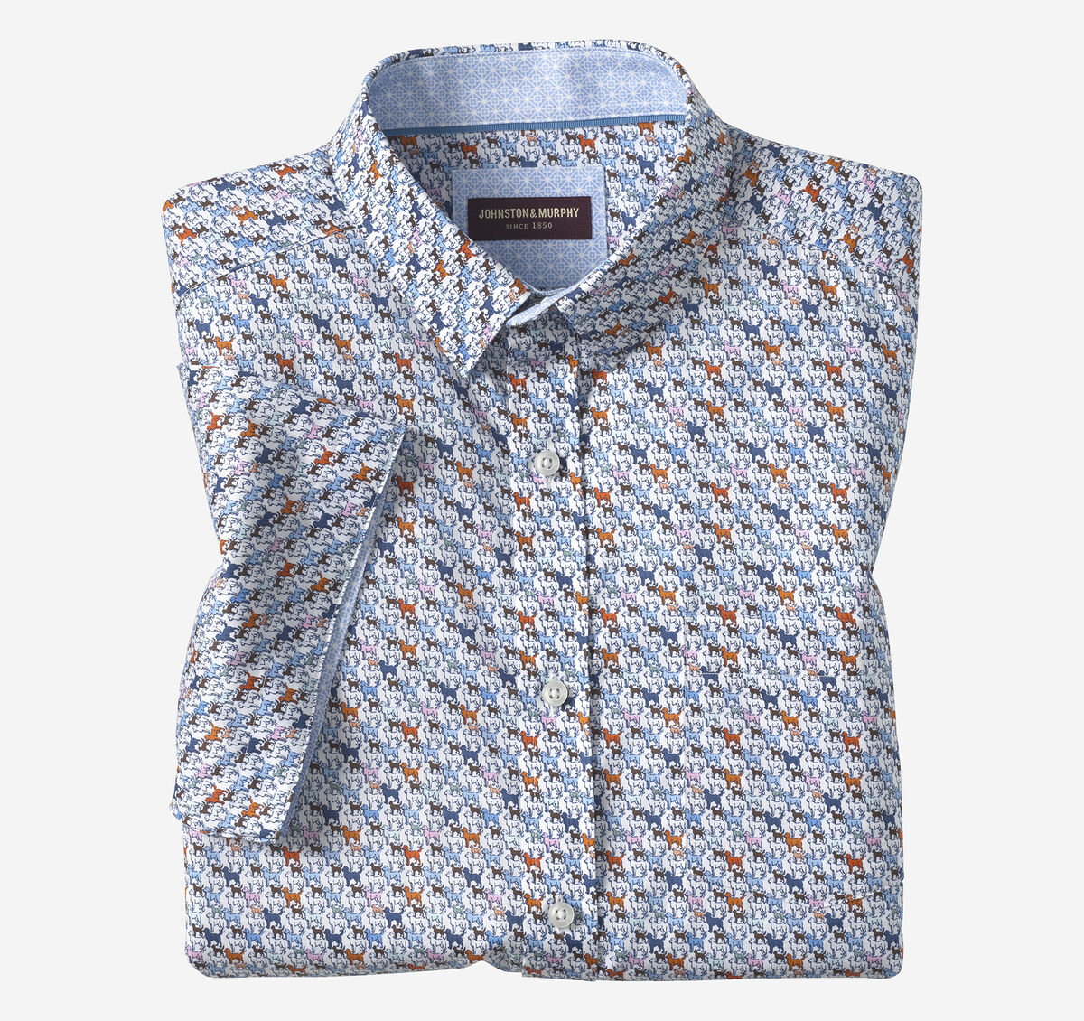 Logan Printed Short-Sleeve Shirt image number null