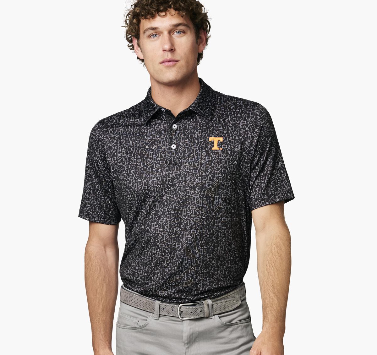 Collegiate XC+&shy;&trade; Multi Sport Print Polo image number null