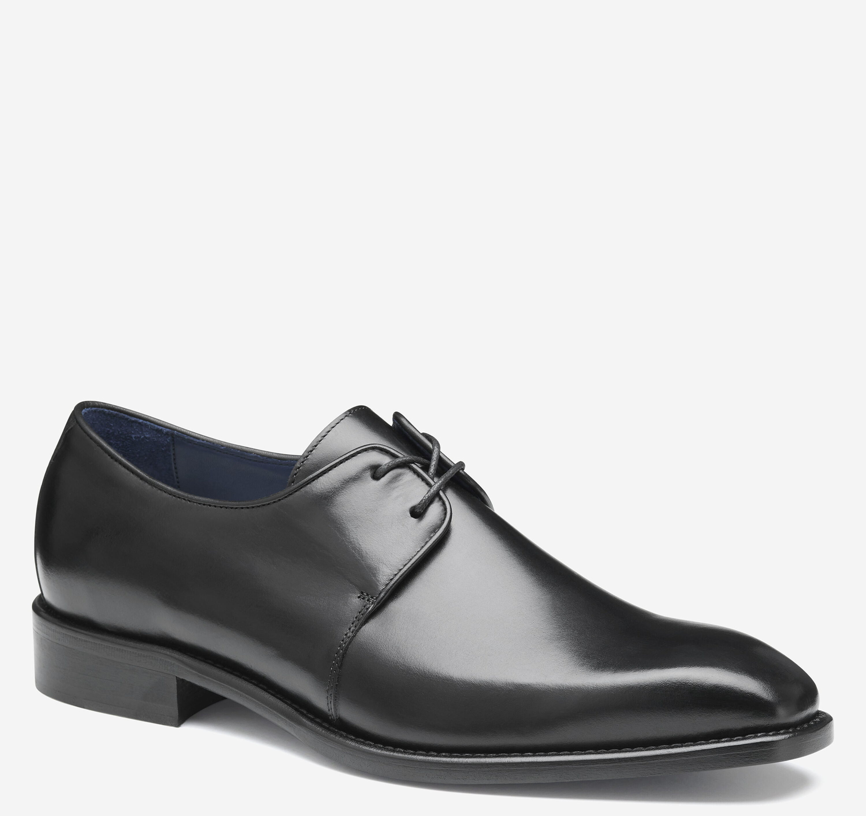 mens black dress shoes square toe Men Solid Leather Square Toe Wingtip Oxford Shoes