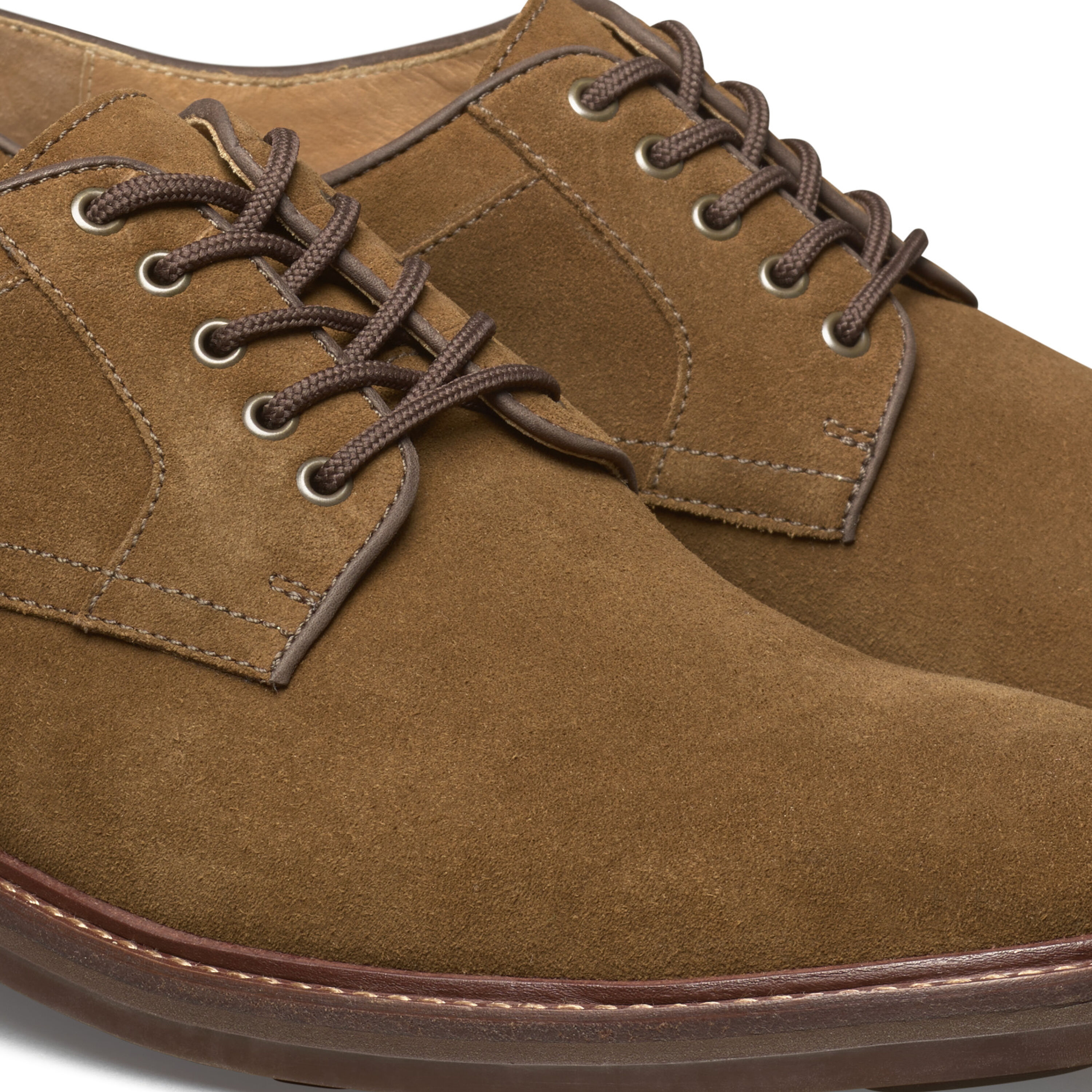Johnston & Murphy Mocha Suede Welch Plain Toe Boots Men main image 2