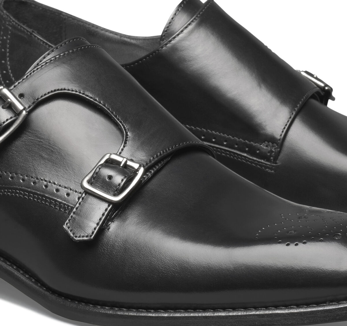 Ellsworth Double-Buckle Monk Strap image number null