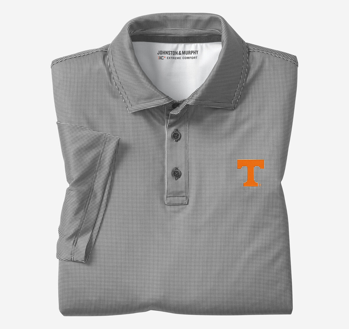 Collegiate XC+&trade; Gingham Polo image number null