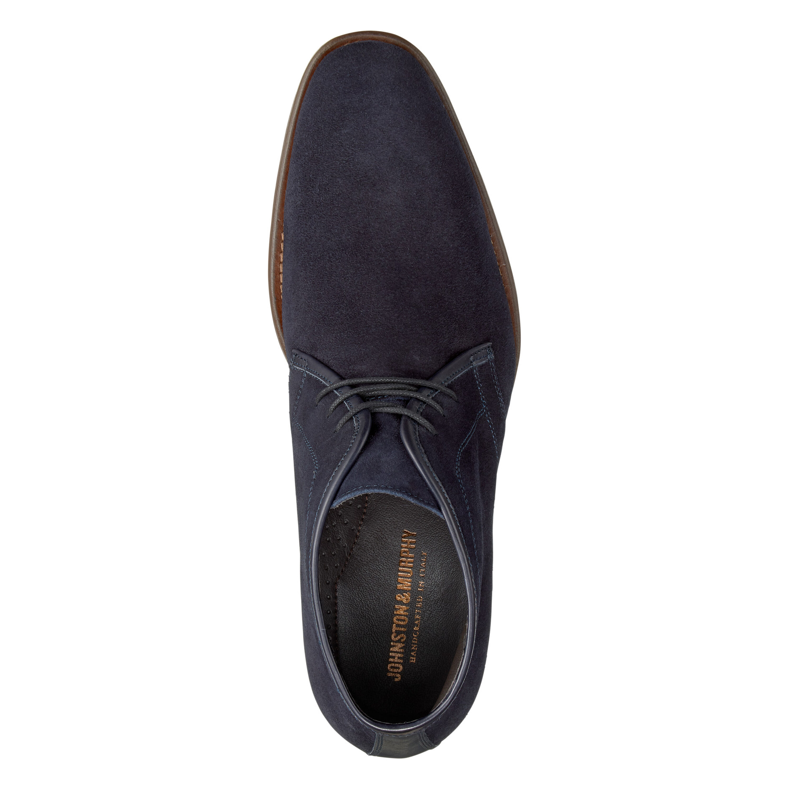 Johnston & Murphy Men\'s Size 10M Copeland Chukka Navy Blue Suede Ankle Boots Johnston Murphy Men main image 2