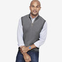 Quarter-Zip Sweater Vest image number null