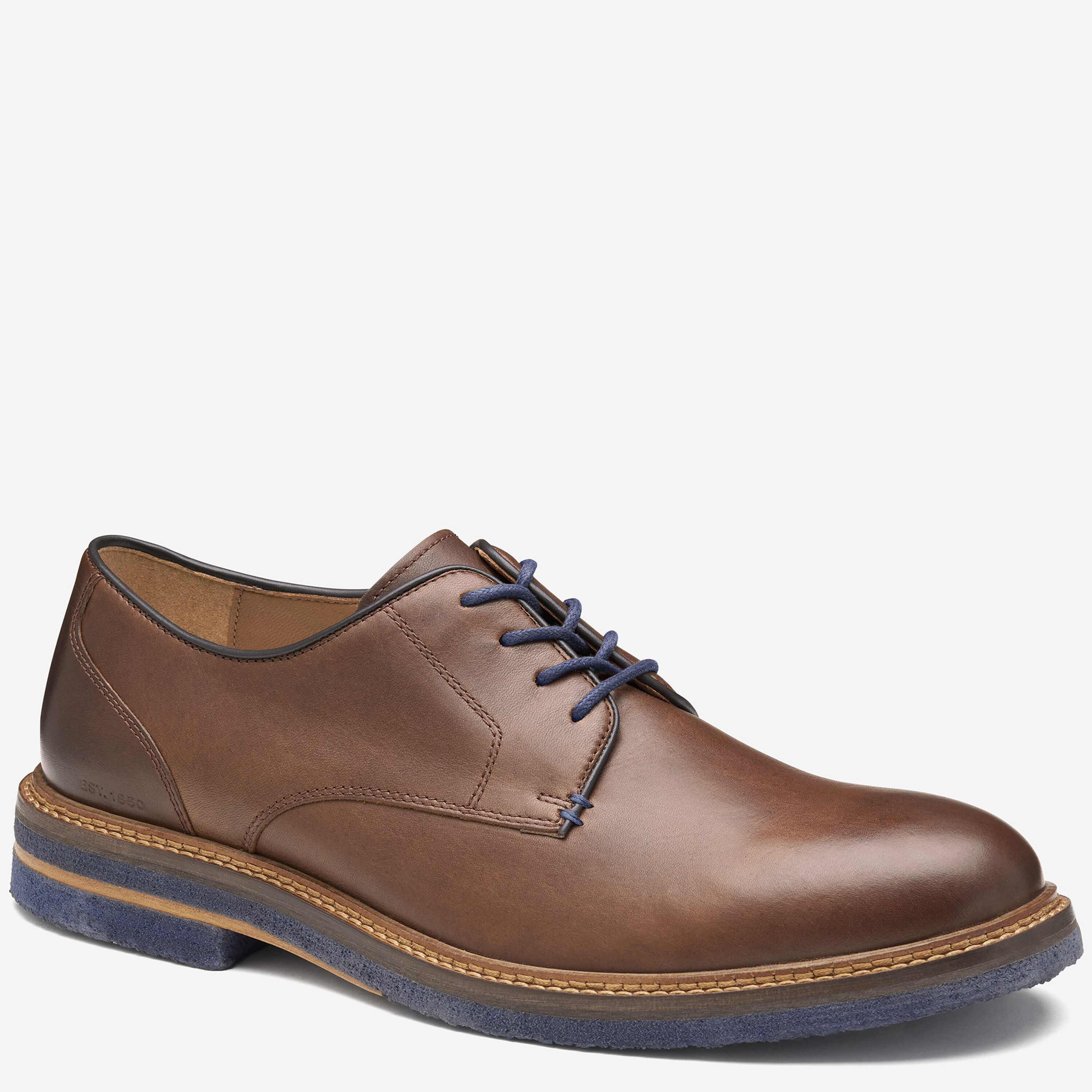 Gently worn Johnston &Murphy Cates Medall (Brown) The Johnston & Murphy Regency from The Hand Made 100 main image 3