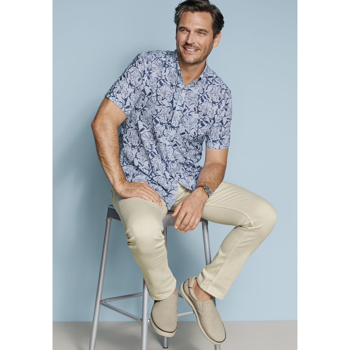 Hampton Short-Sleeve Shirt image number null