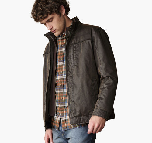 Antique Cotton Jacket - Brown