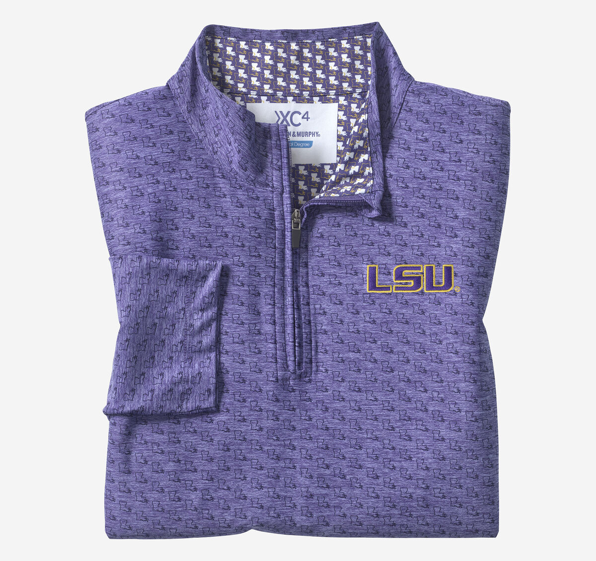 Collegiate XC+&trade; State Print Quarter-Zip image number null