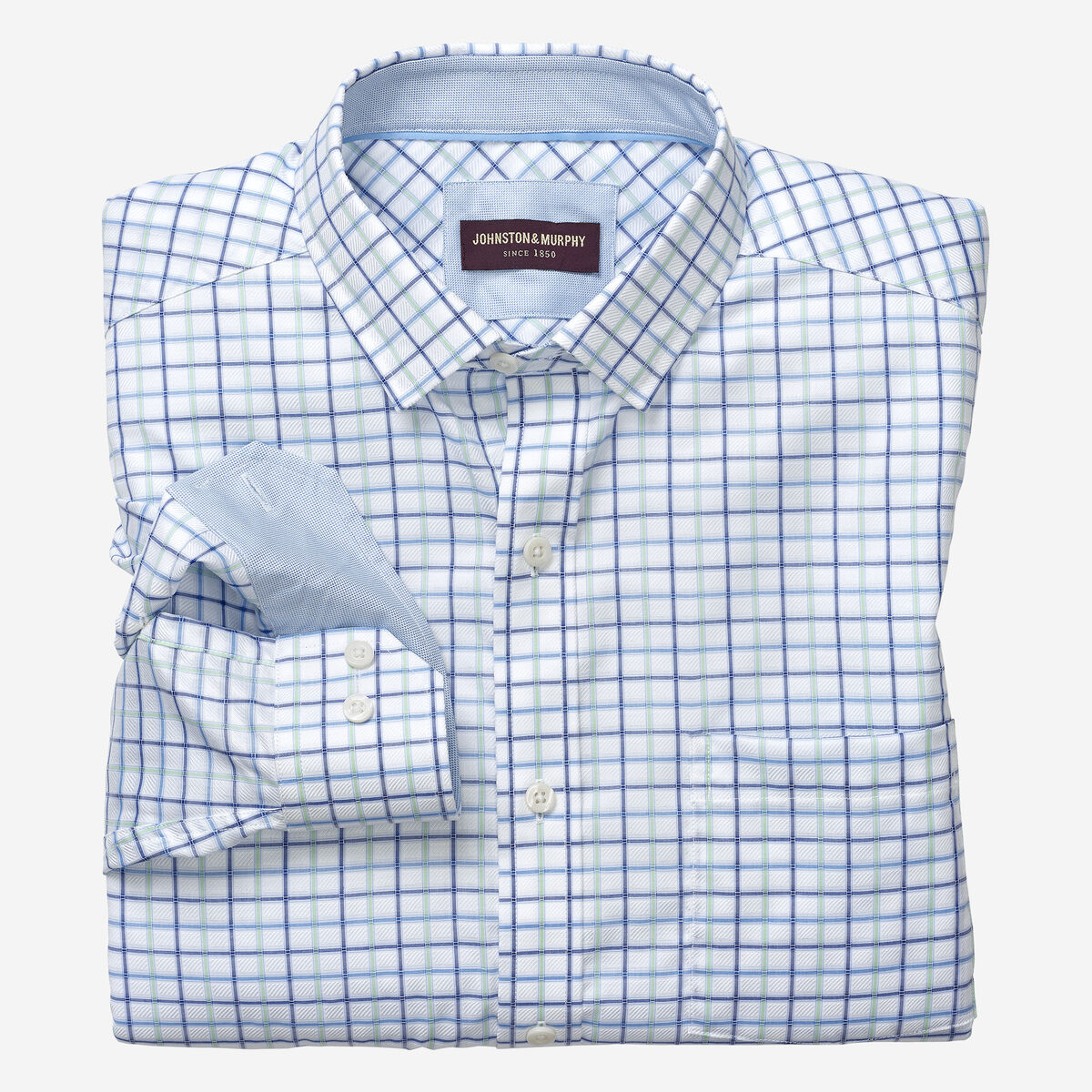 Tri-Tone Windowpane Patterned image number null