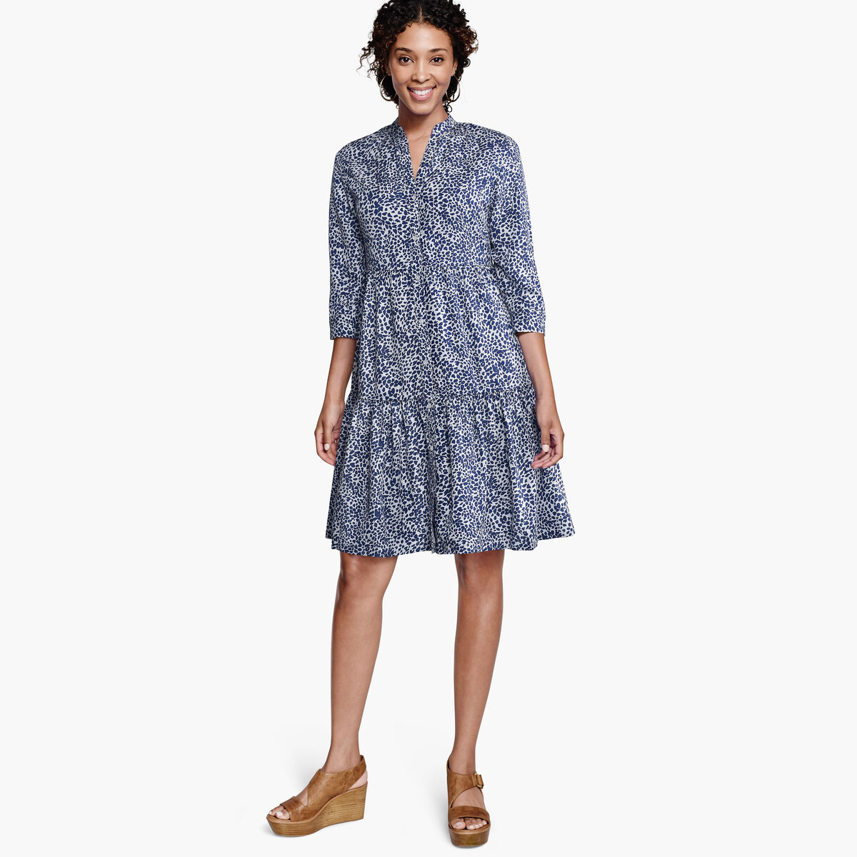 Animal-Print Dress image number null