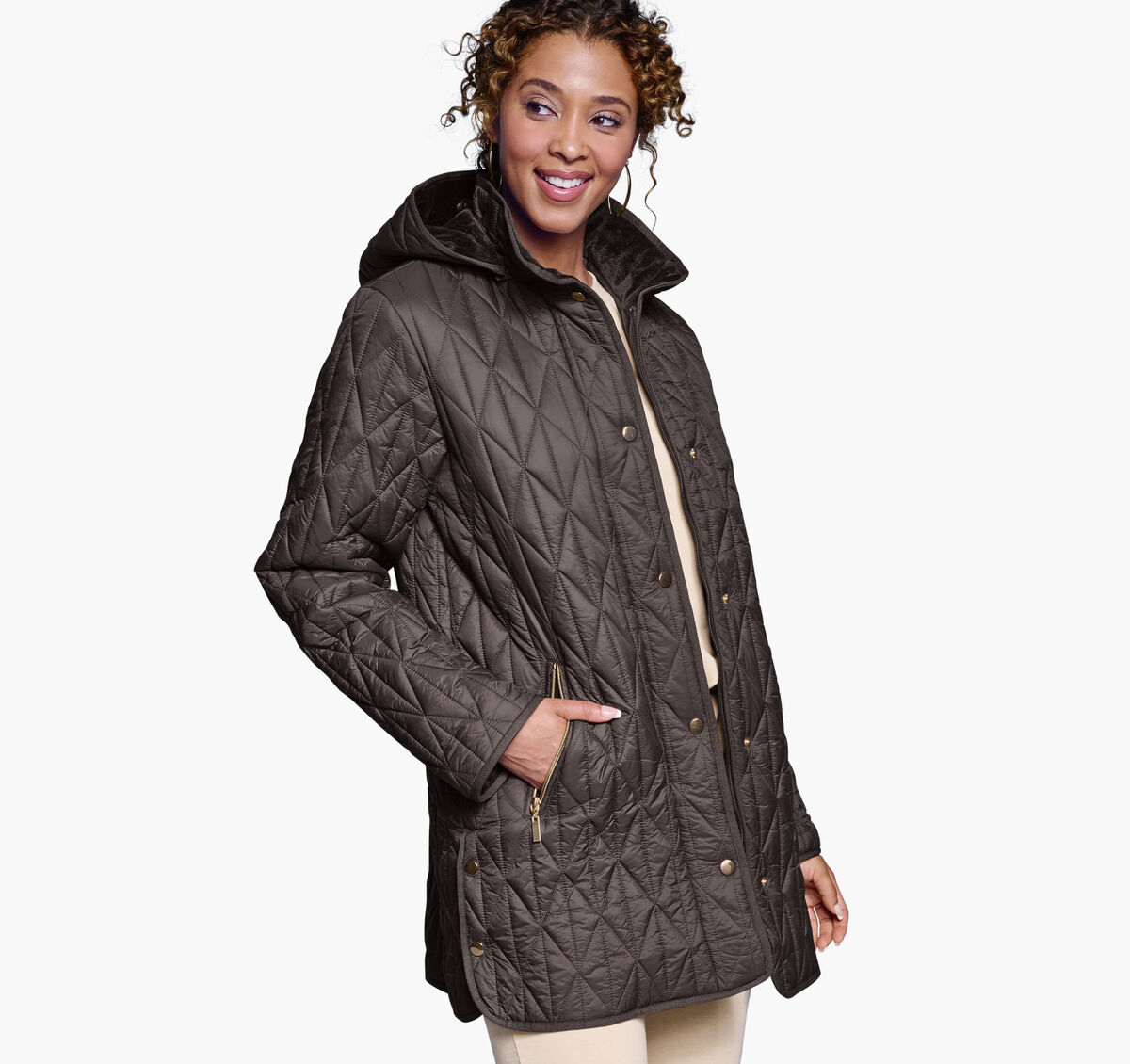 Quilted Coat image number null
