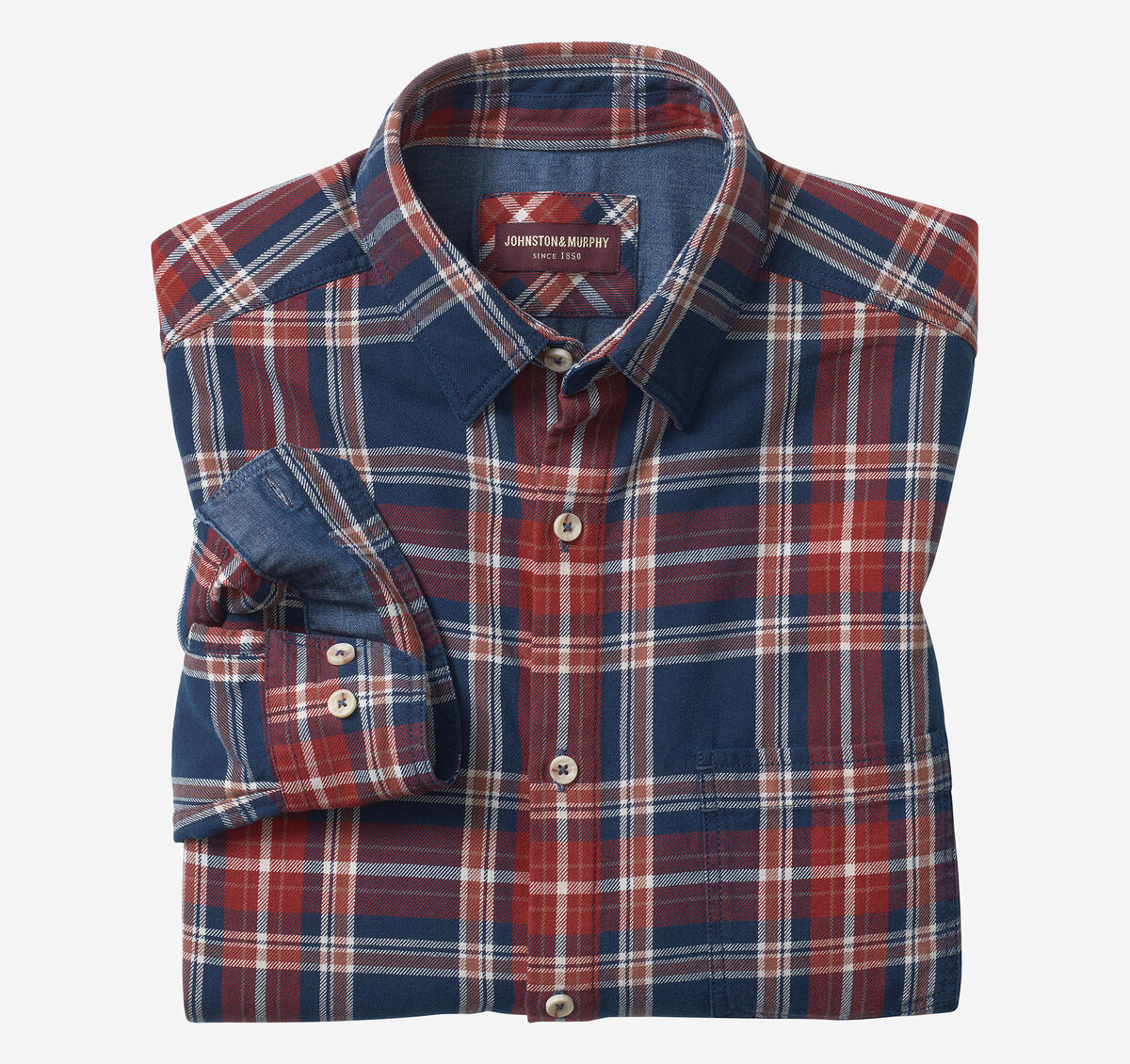 Washed Denim Shirt image number null