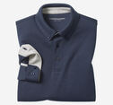 Liquid Cotton Long-Sleeve Polo image number null