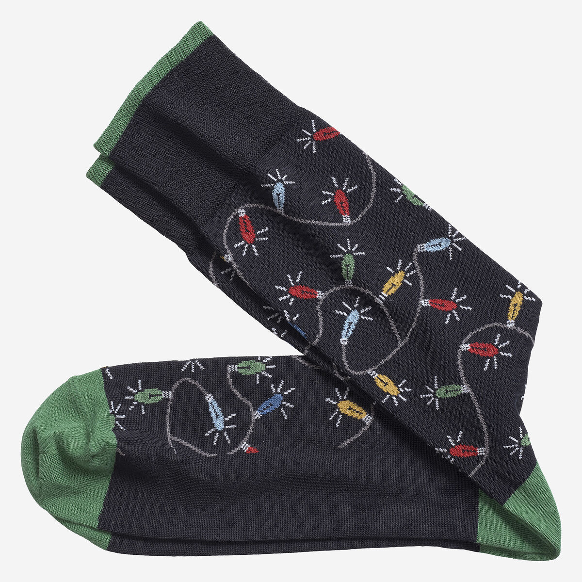 Pima Cotton Holiday-Themed Socks image number null